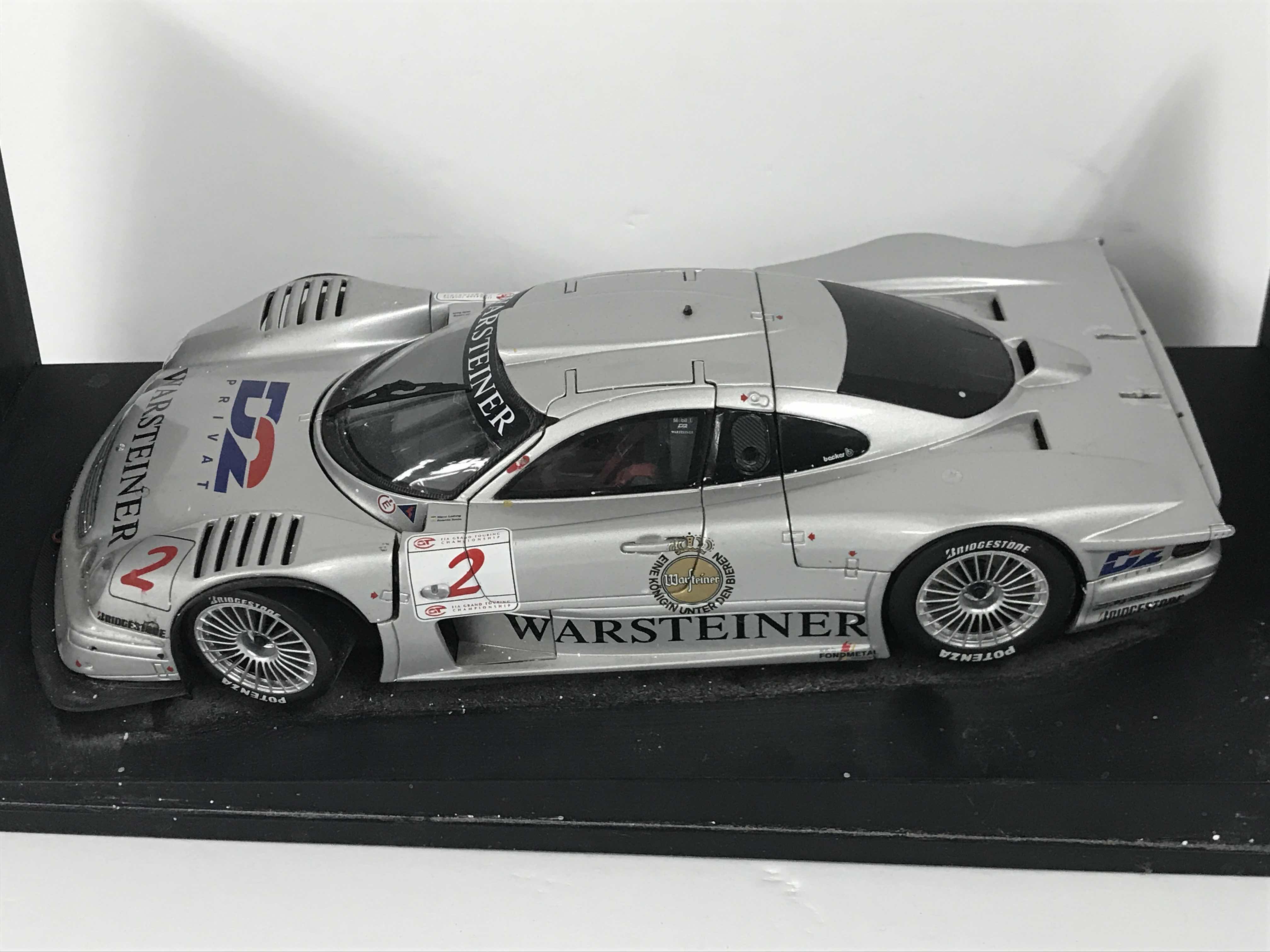 Photo 1 of MERCEDES BENZ CLK GTR 1998 MODEL TOY SCALE COLLECTORS ISSUE