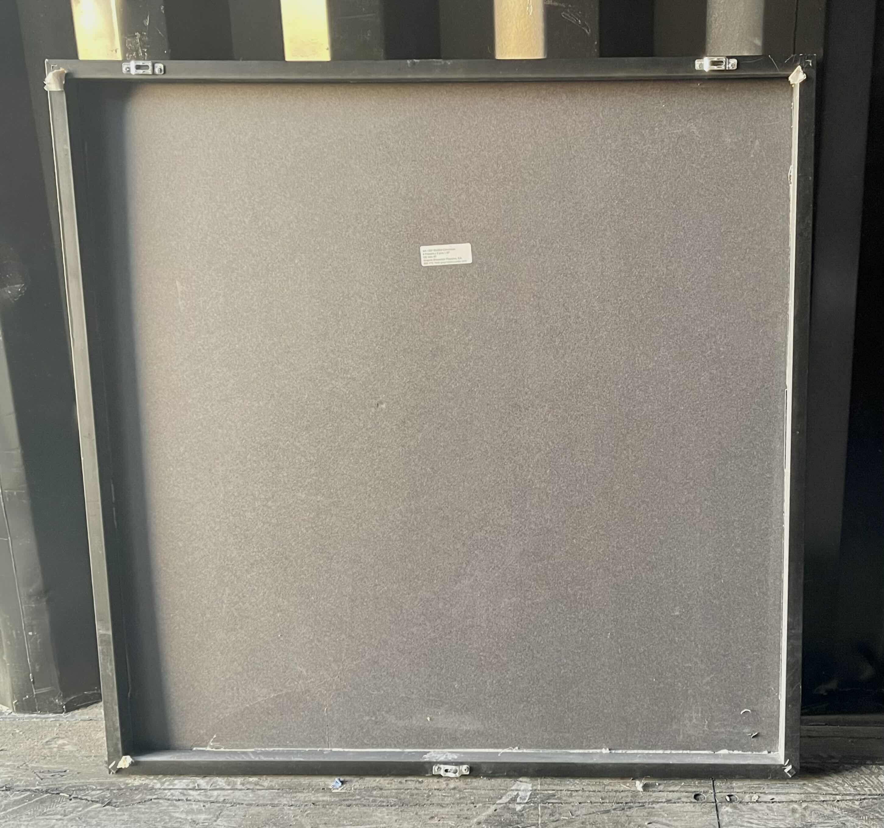 Photo 1 of GRAPHIC ENCOUNTER CINNAMON FLORAL FRAMED ART 38”