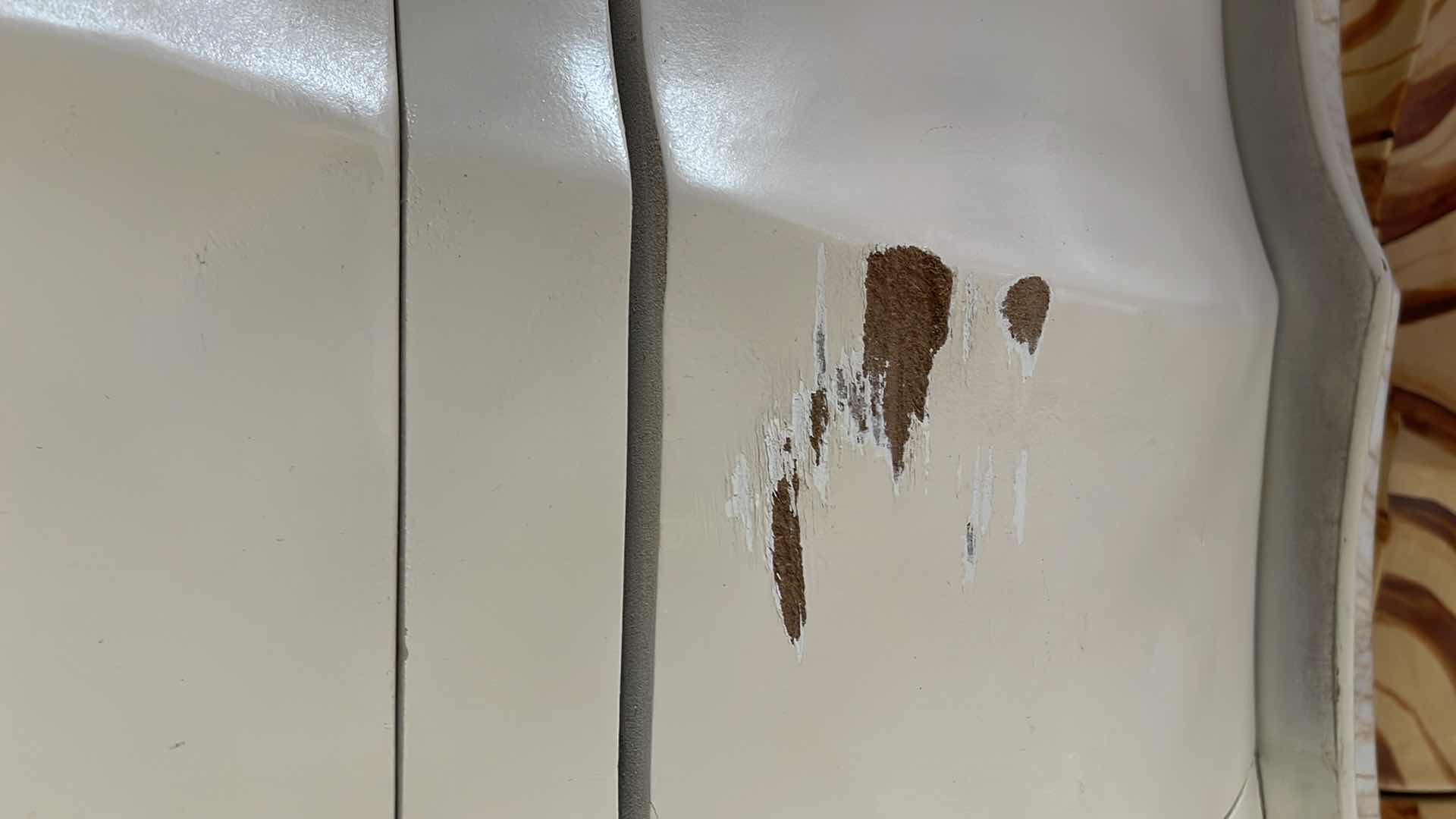 Photo 1 of FAUX MARBLE TOP 2 DRAWER MARBLE TOP DRESSER 30”x22”x32