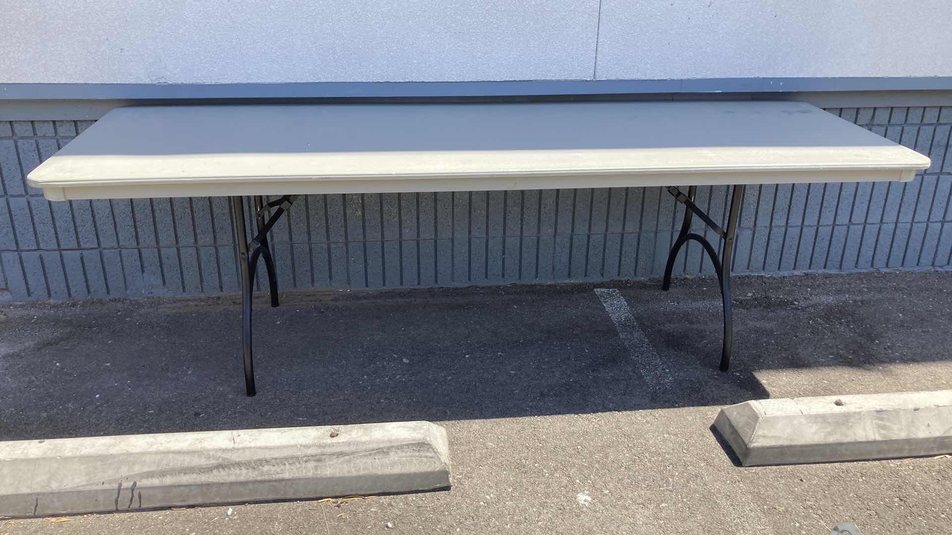 Photo 1 of MITY LITE ABS FOLDING TABLE 96” X 30” H29”