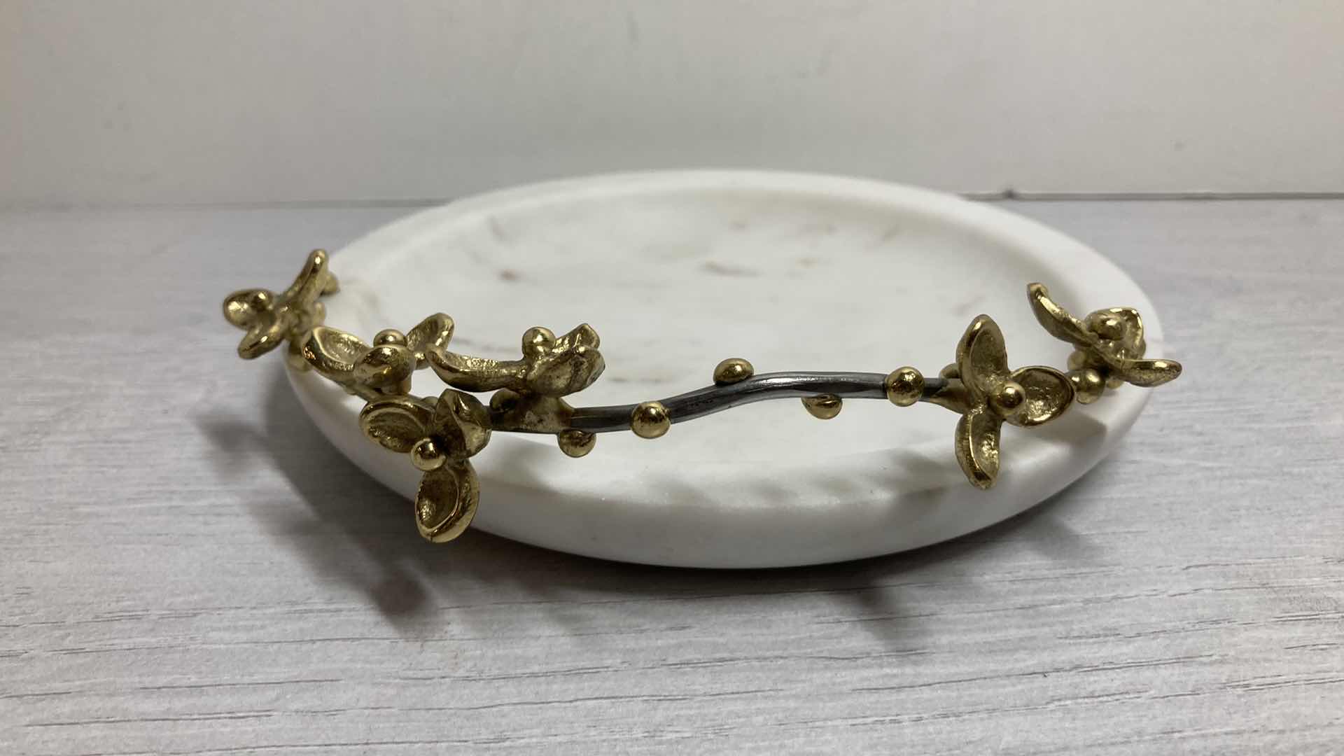 View 1 of MICHAEL ARAM BITTERSWEET TRINKET TRAY 6.5” X 7” H1.75”
