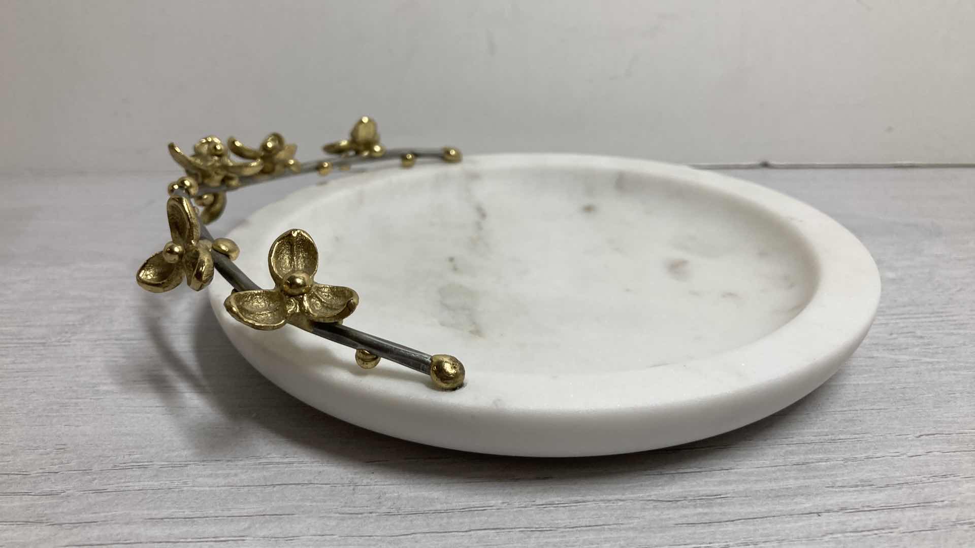 View 2 of MICHAEL ARAM BITTERSWEET TRINKET TRAY 6.5” X 7” H1.75”