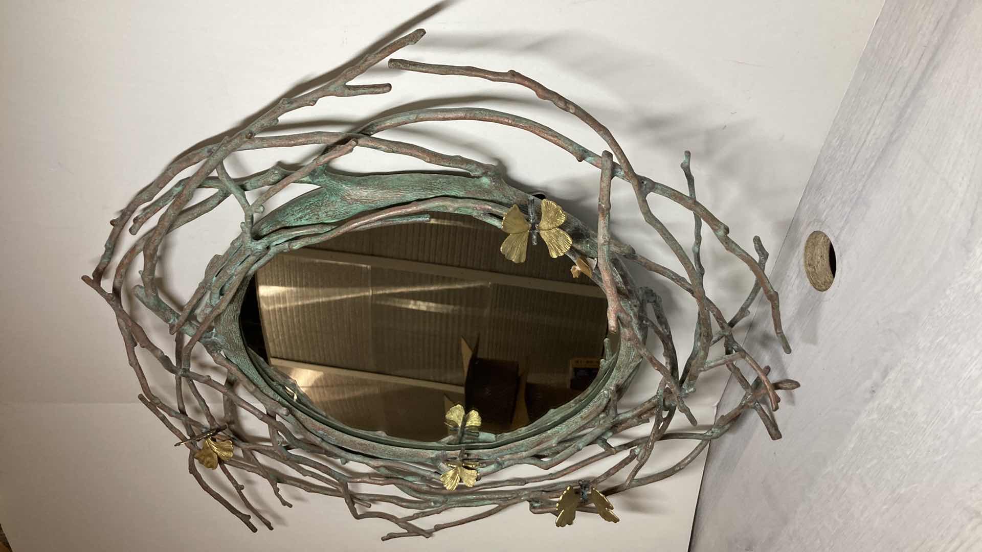 Photo 2 of MICHAEL ARAM MIRROR 28” X 27”