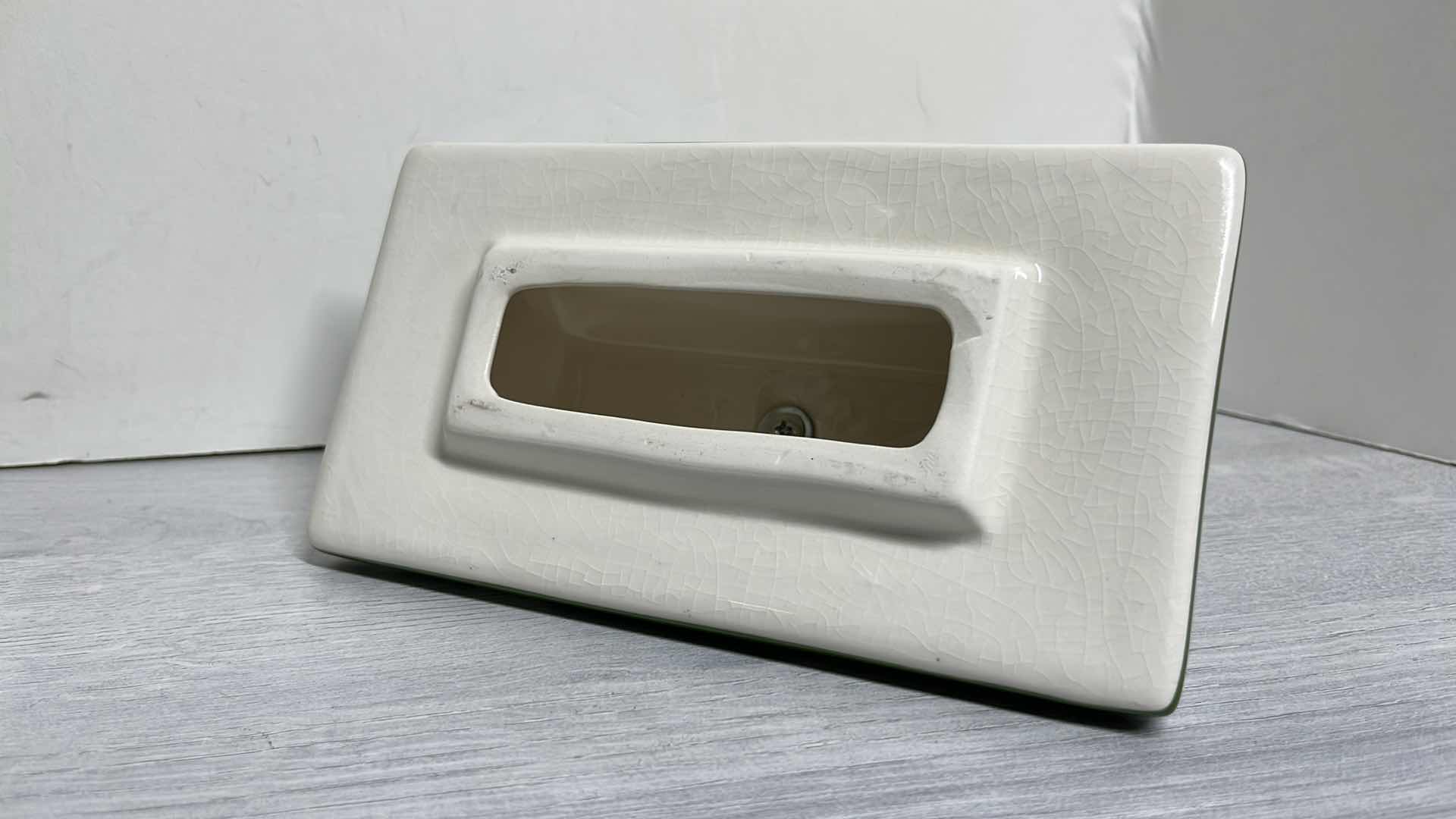 Photo 1 of “ROAD TO CANTON” PORT 68 CANTON HANDMADE PORCELAIN JAR ACCENTED W SOLID BRASS RING FINIAL PAINTED BY JOHN LOECKE OF MADCAP COTTAGE 12” X 6” H18”