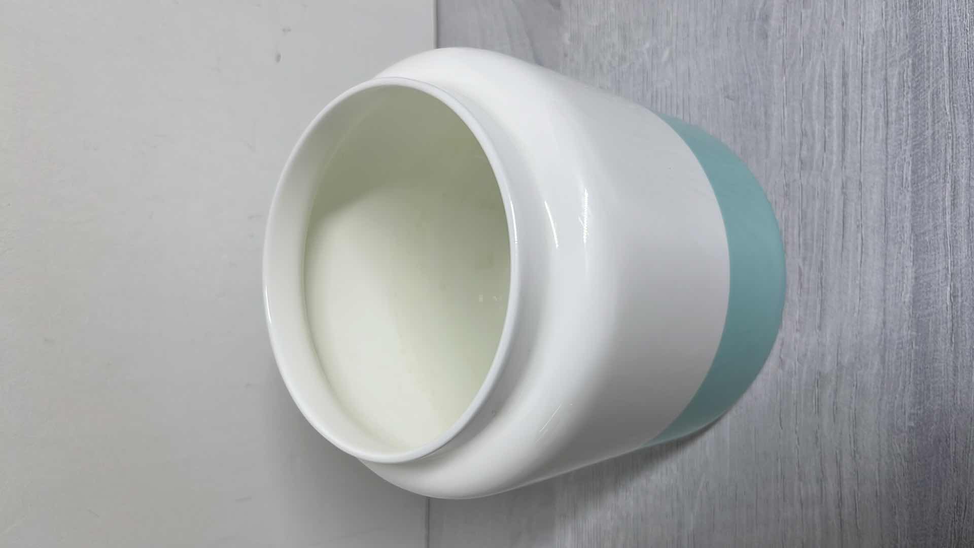 Photo 1 of TIFFANY & CO. FINE BONE CHINA VASE 5” X 5” H6” #48619