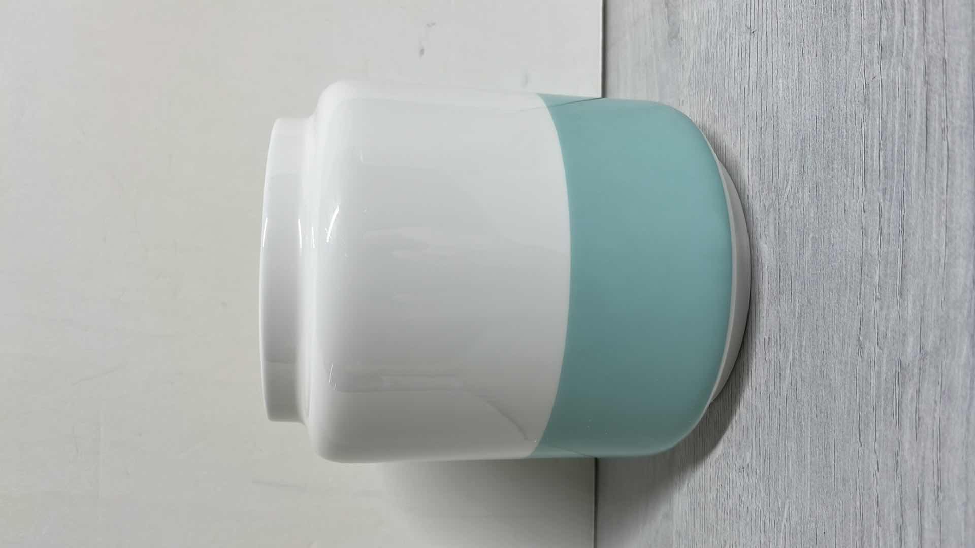 Photo 1 of TIFFANY & CO. FINE BONE CHINA VASE 5” X 5” H6” #48619