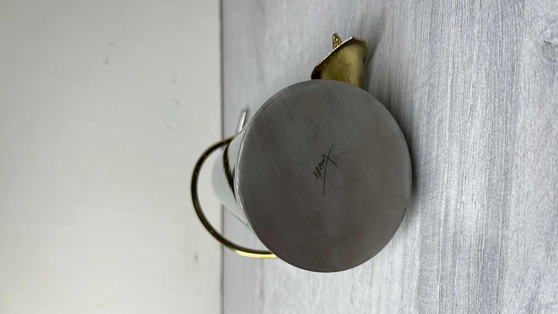 Photo 1 of MICHAEL ARAM CALLA LILY SOAP DISPENSER 3.25” X 4.75" H6.75"