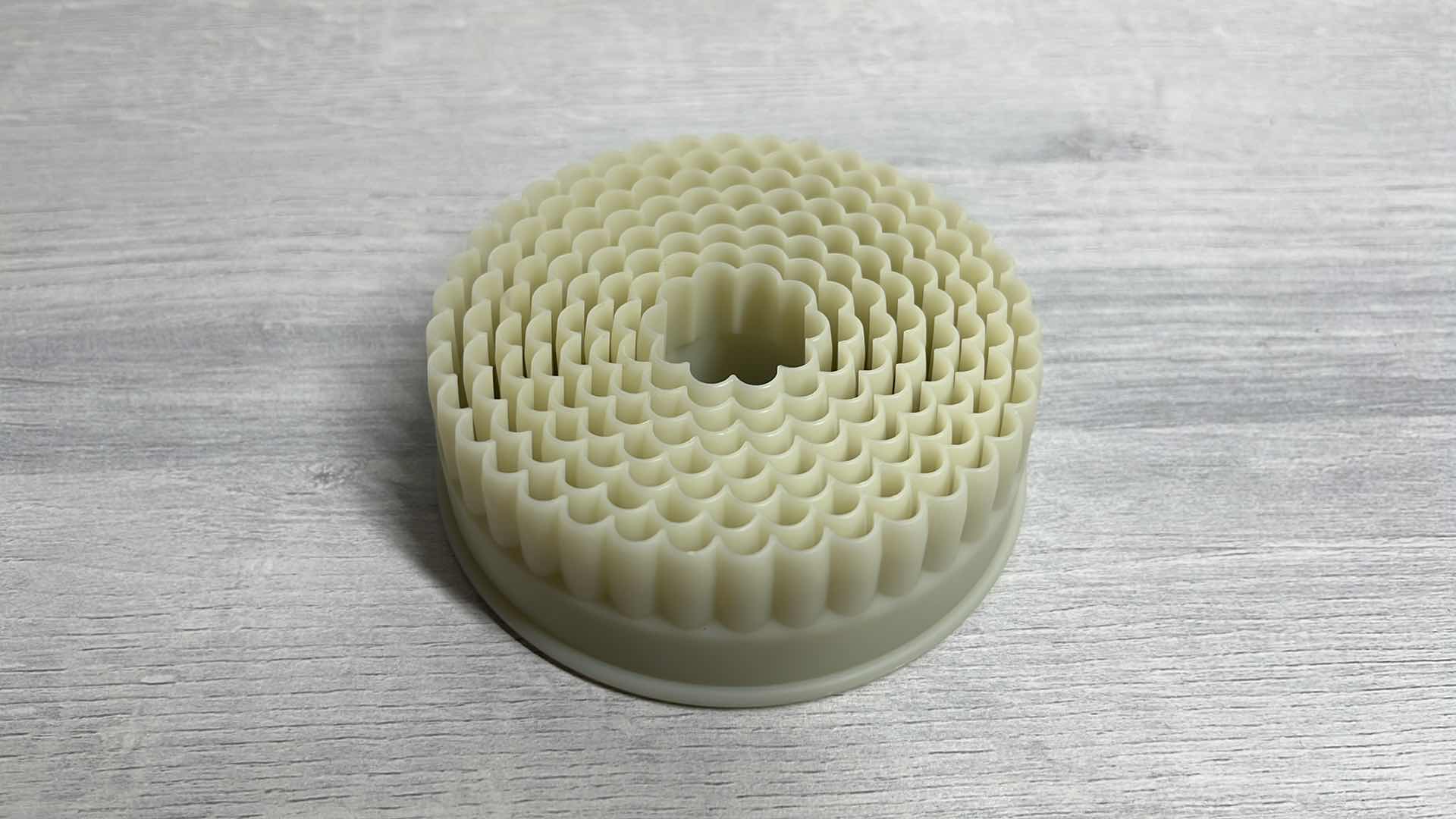 Photo 1 of DE BUYER ROUND 8 PC SET FLUTED CUTTERS