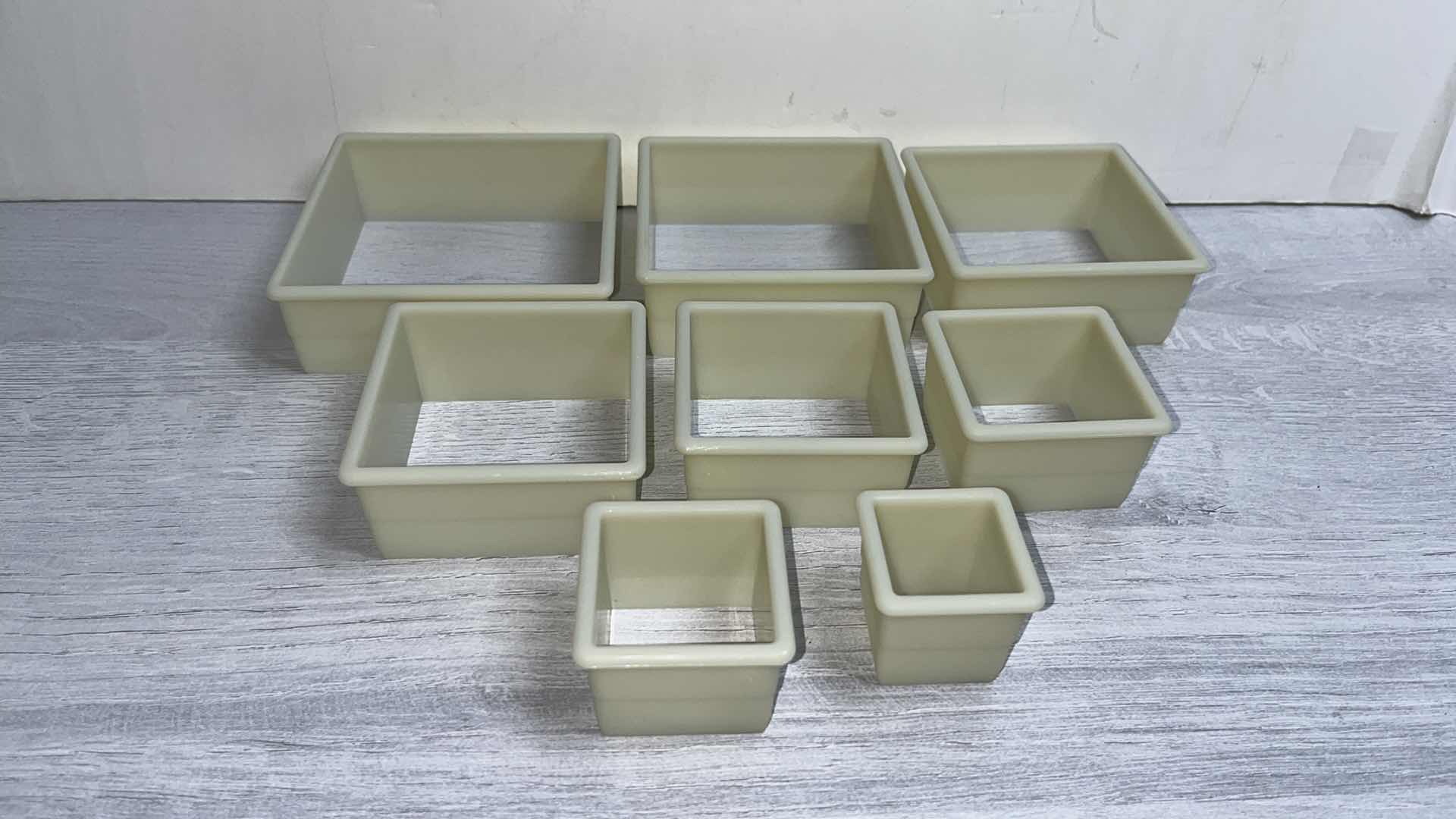 Photo 1 of DE BUYER SQUARE 8 PC SET NON-FLUTED CUTTERS