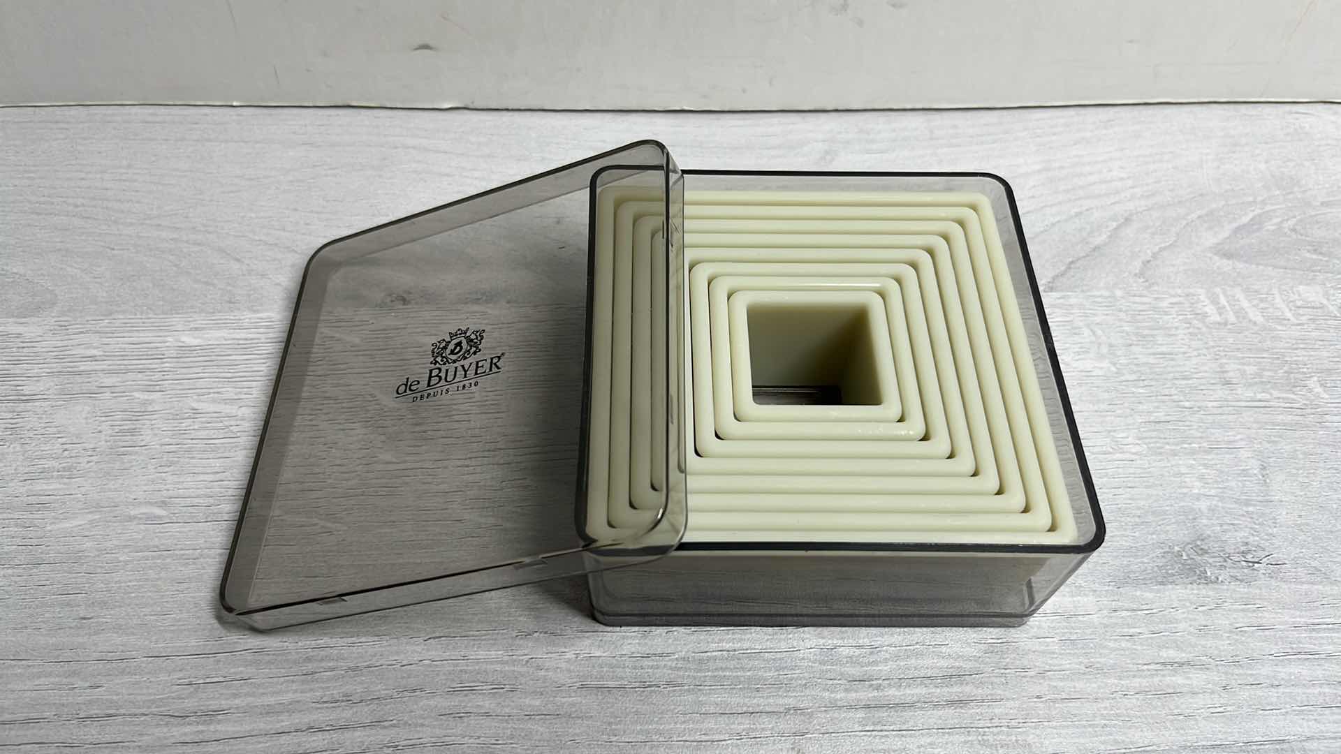 Photo 1 of DE BUYER SQUARE 8 PC SET NON-FLUTED CUTTERS