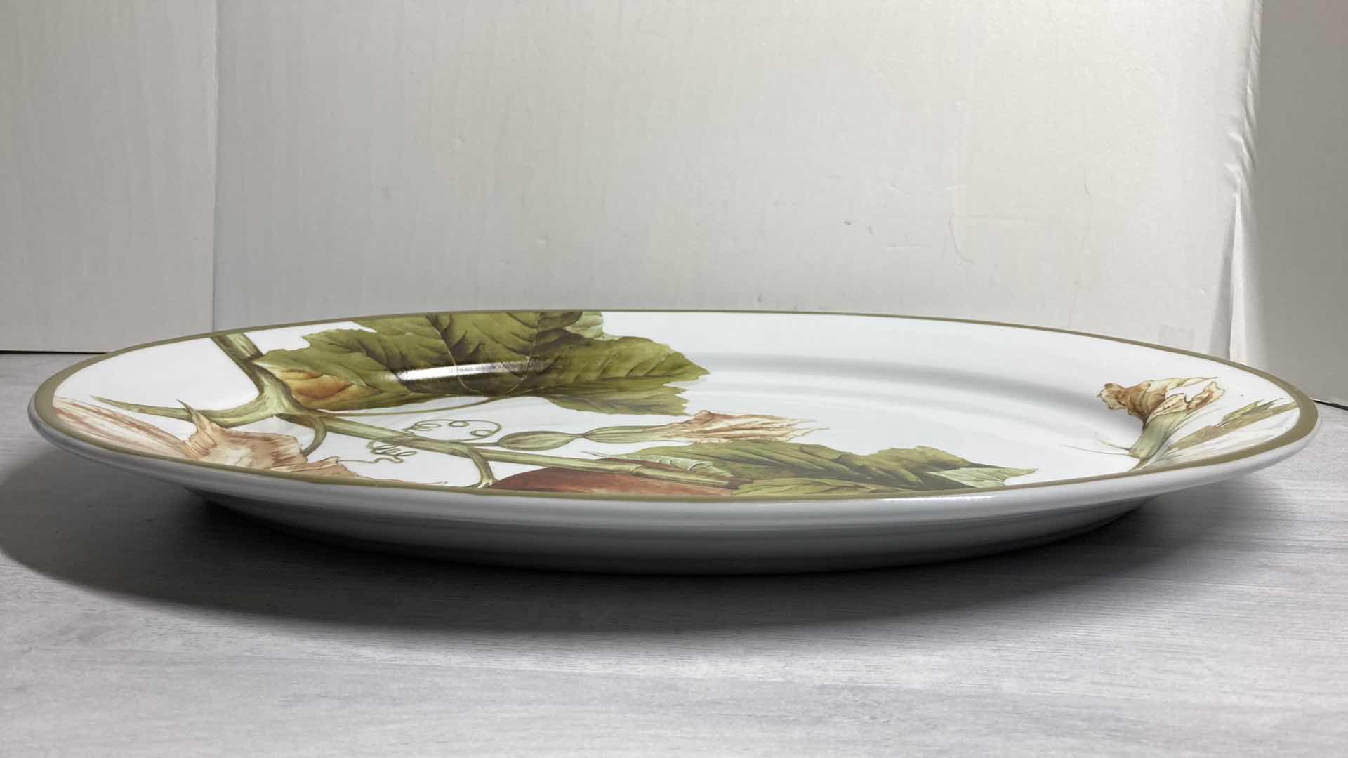 Photo 1 of WILLIAM SONOMA BOTANICAL PUMPKIN COLLECTION SERVING PLATTER 19.5” X 14”