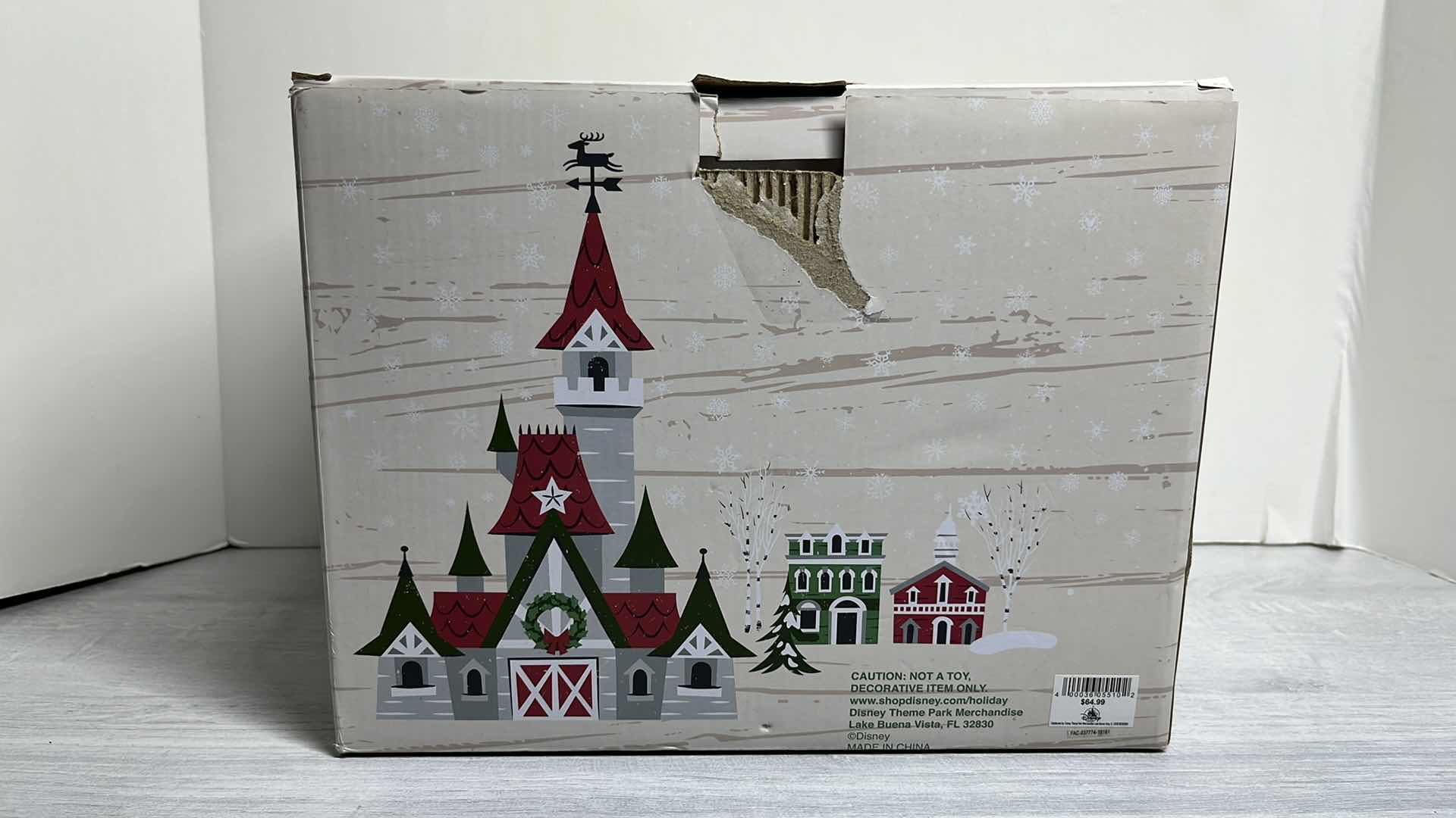 Photo 1 of DISNEY PARKS RED TRUCK LIGHT-UP FIGURINE BATTERY OPERATED FAC-037774-19161