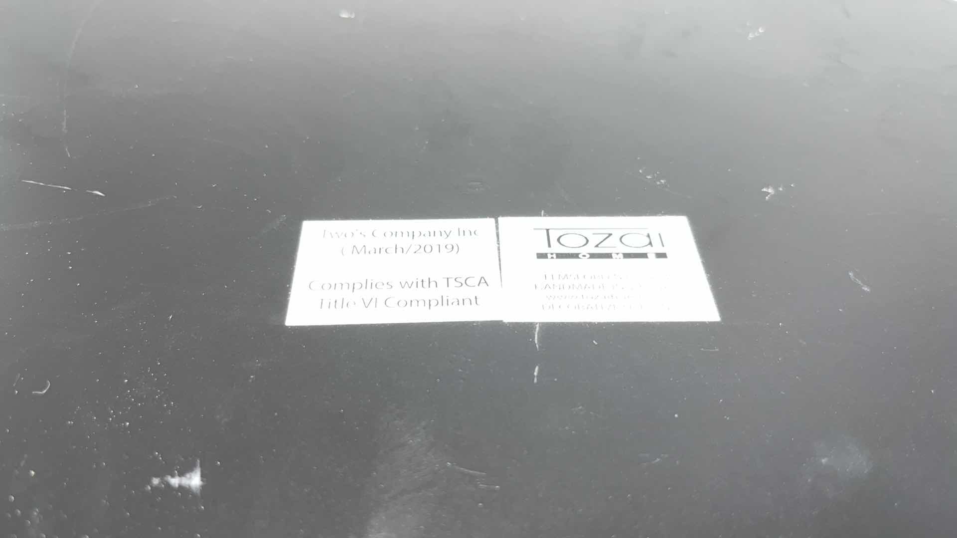 Photo 1 of TOZAI HOME MOSAIC STYLE SERVING TRAY 15.75” X 2”