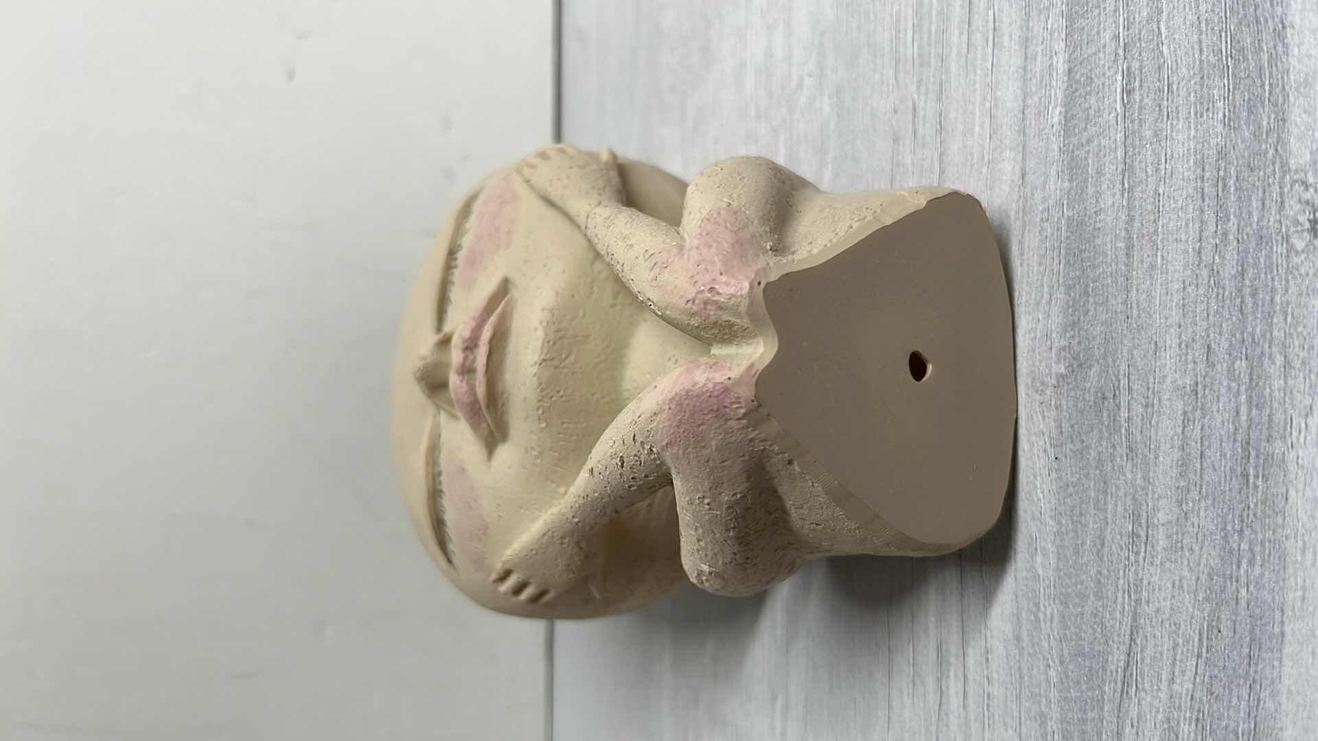 Photo 1 of RESIN FACE FLOWER POT 2.5” X 4.5” H6.5”