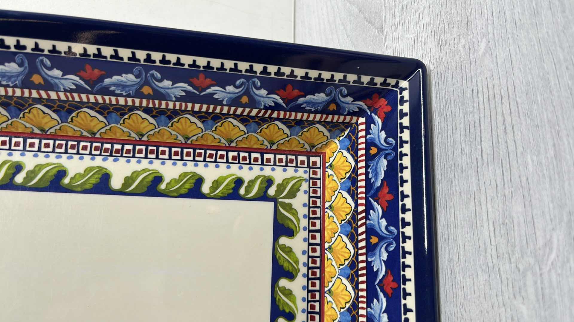 Photo 1 of WILLIAMS SONOMA SICILY OUTDOOR MELAMINE SERVING TRAY 14.25” X 19.25” H1.75”


Sicily Outdoor Melamine Serving Tray