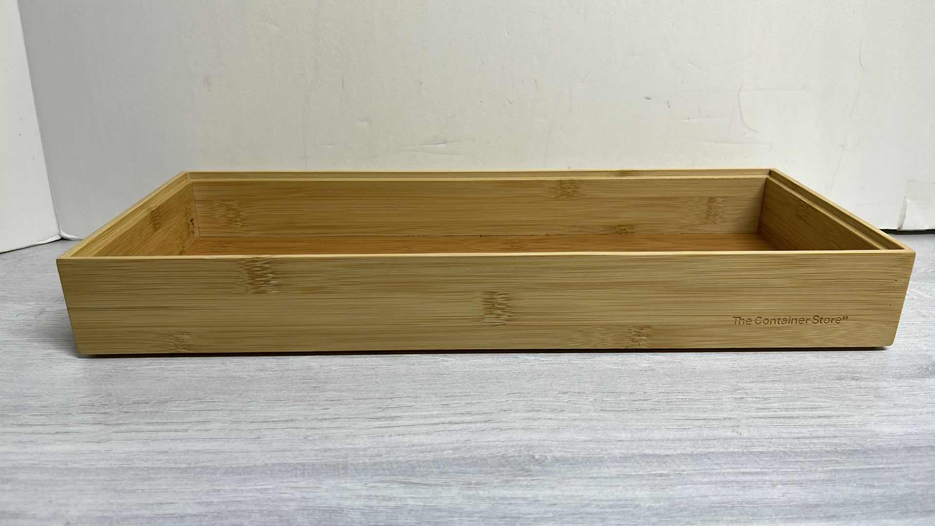 Photo 3 of THE CONTAINER STORE STACKABLE BAMBOO DRAWER ORGANIZERS (6 PCS)