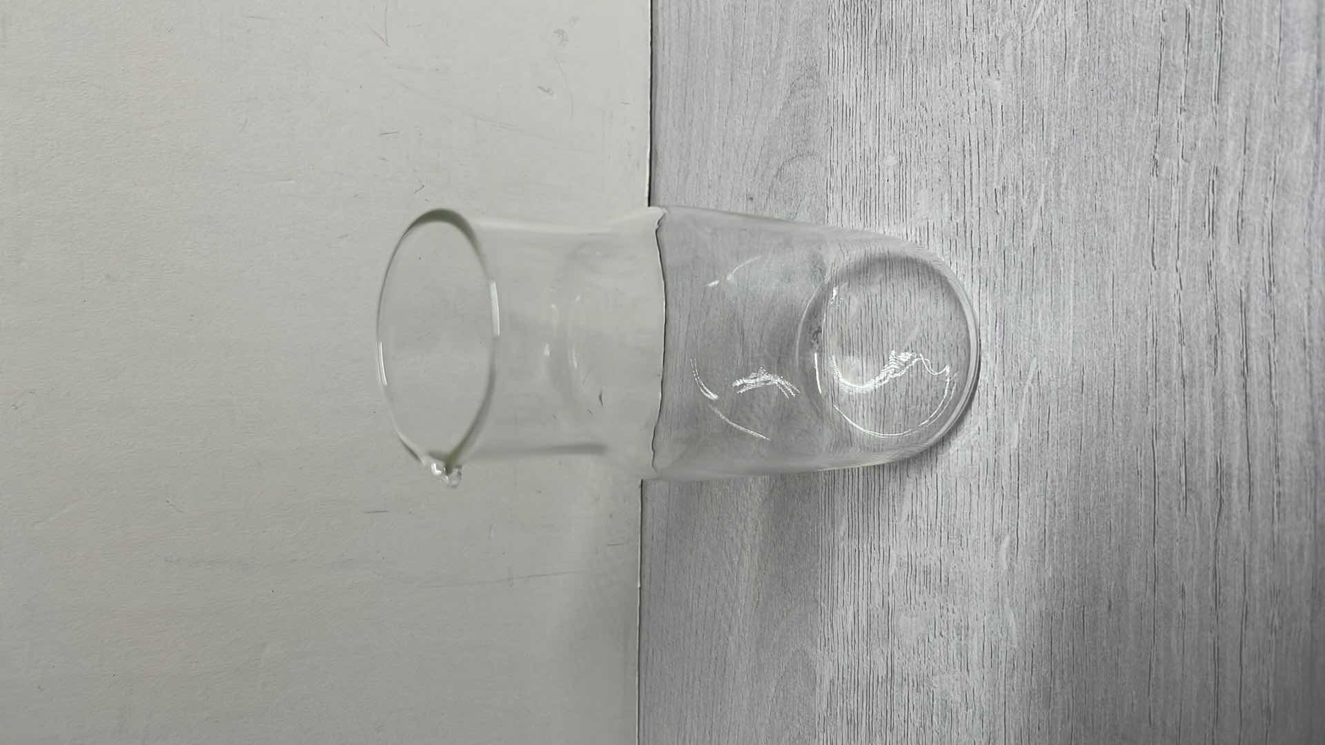 Photo 1 of MINI 6" GLASS CARAFE & GLASSES (3 PCS)