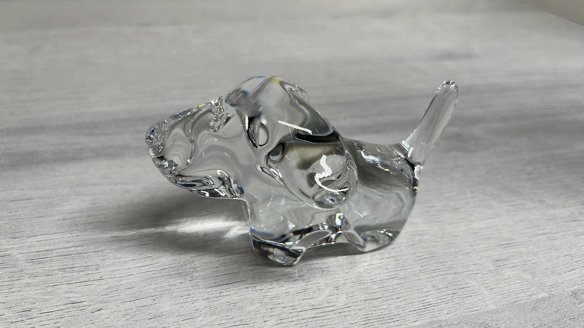 Photo 1 of BACCARAT CRYSTAL MINIMALS DOG 2.5” TALL HANDCRAFTED FULL-LEAD CRYSTAL MADE IN FRANCE STYLE NO. 2802123