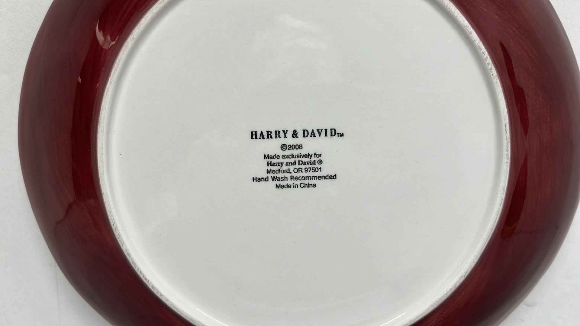 Photo 8 of HARRY & DAVID 2006 8”-9” VEGETABLE PLATES (4)