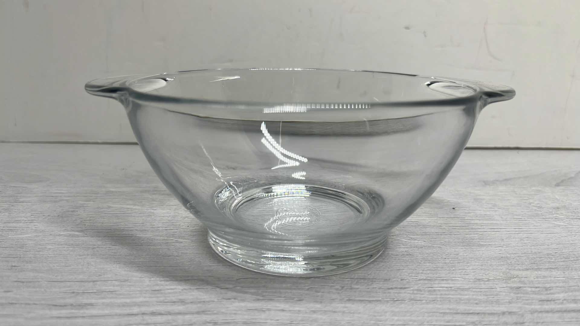 Photo 1 of DURALEX MADE IN FRANCE SOUP BOWLS W HANDLES, 17 oz  5.25” X 2.5” (6)