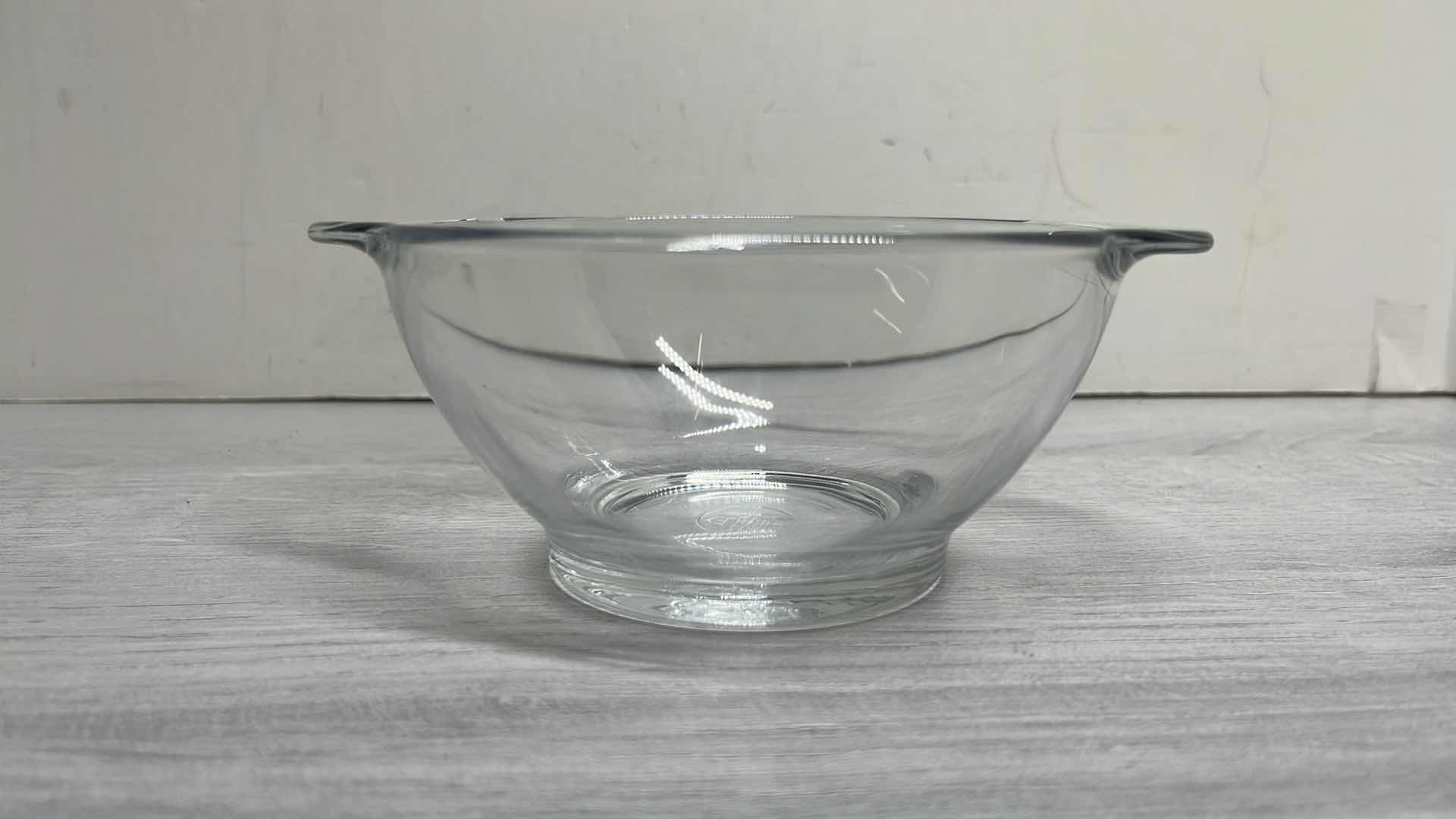 Photo 1 of DURALEX MADE IN FRANCE SOUP BOWLS W HANDLES, 17 oz  5.25” X 2.5” (6)