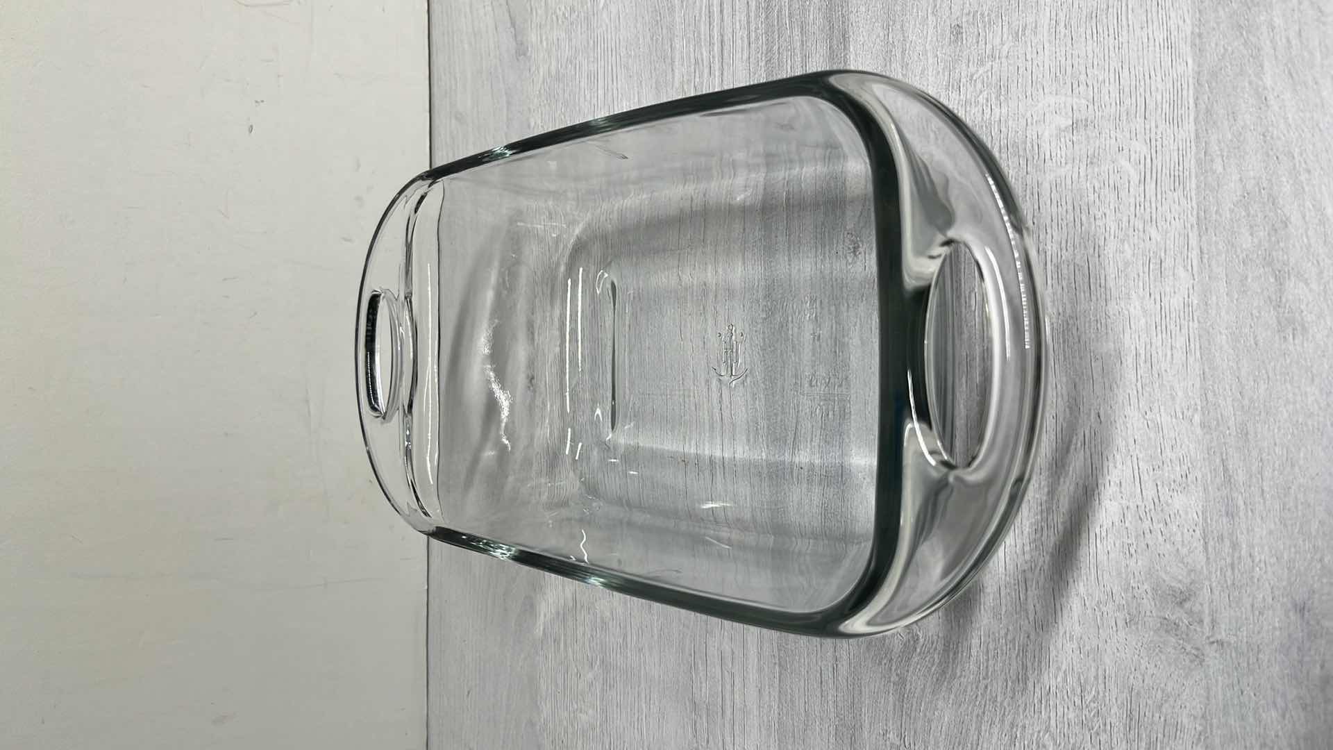 Photo 1 of ANCHOR HOCKING CLEAR GLASS 1.5 QT 5” X 9” BAKING PAN LOAF DISH & 2 CUP 2.75” CLEAR ROUND BAKING DISH