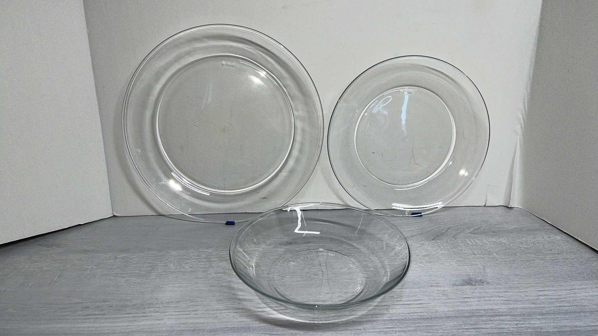 Photo 1 of DURALEX LYS CLEAR 12 PC DISH SET