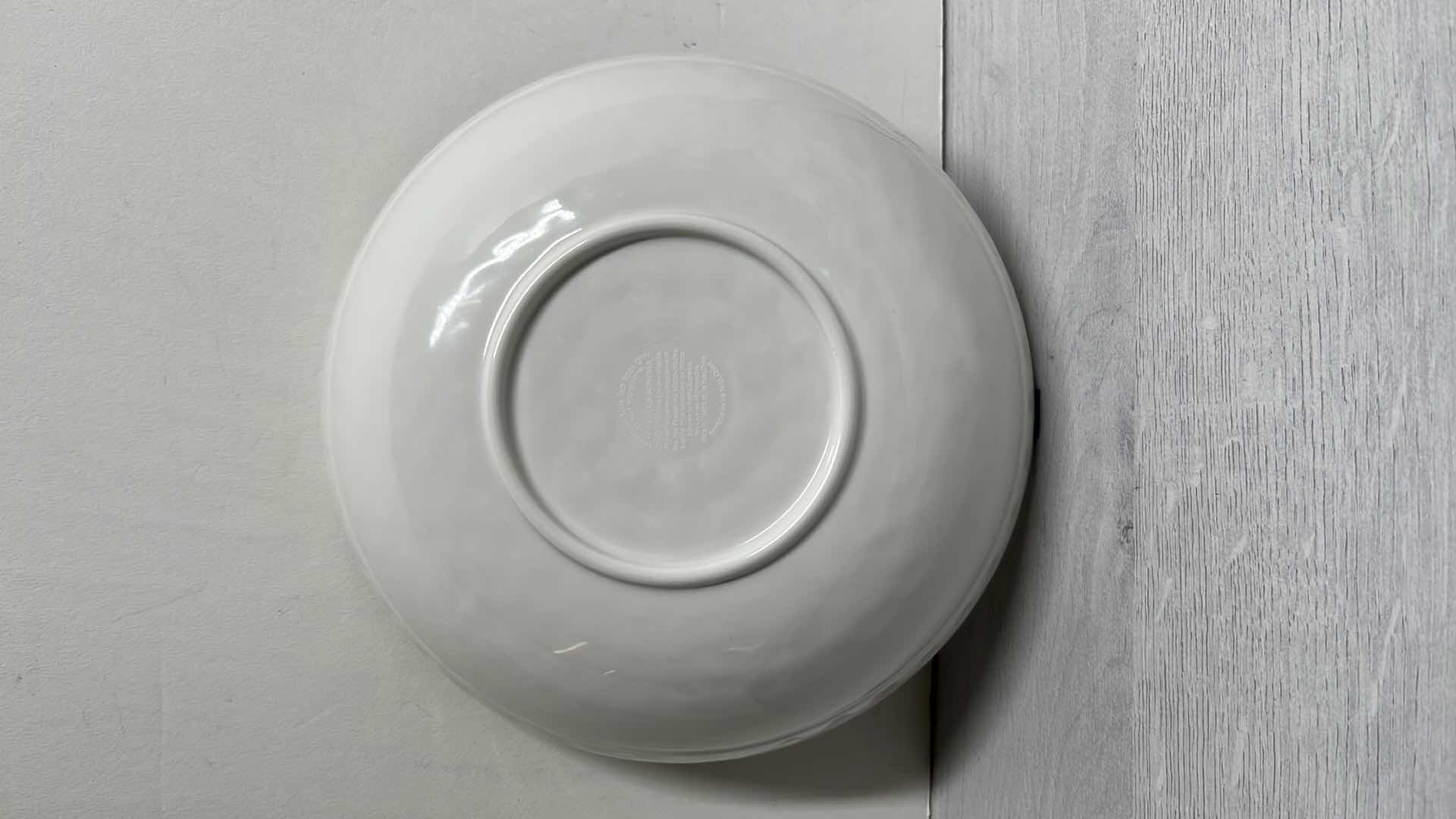 Photo 1 of IZNIK TILE OUTDOOR MELAMINE BOWLS 8” X 2.25” (4)