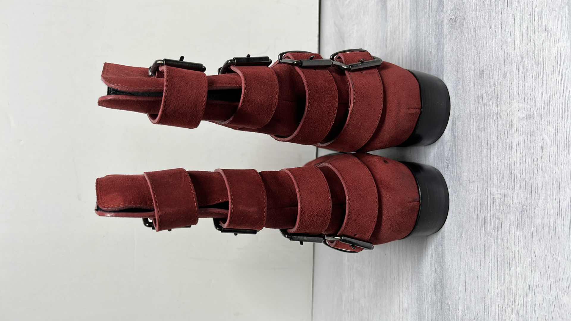 View 2 of WOMENS GIUSEPPE ZANOTTI VERO CUCIO BOOTS MADE IN ITALY, SIZE EU 38.5 (US 8.5)