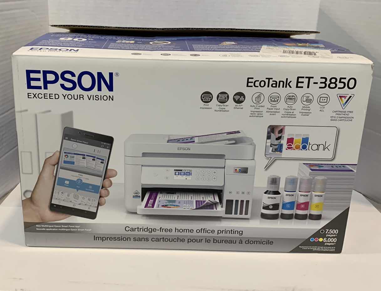 Photo 1 of EPSON ECOTANK ET-3850 