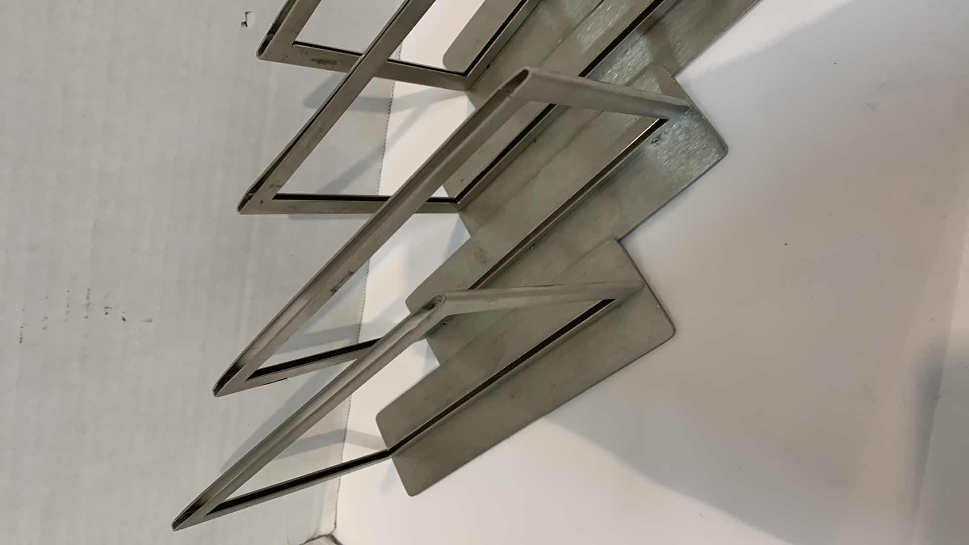 Photo 1 of FIVE METAL RETAIL SIGNS 7 1/2” X 5 1/2”