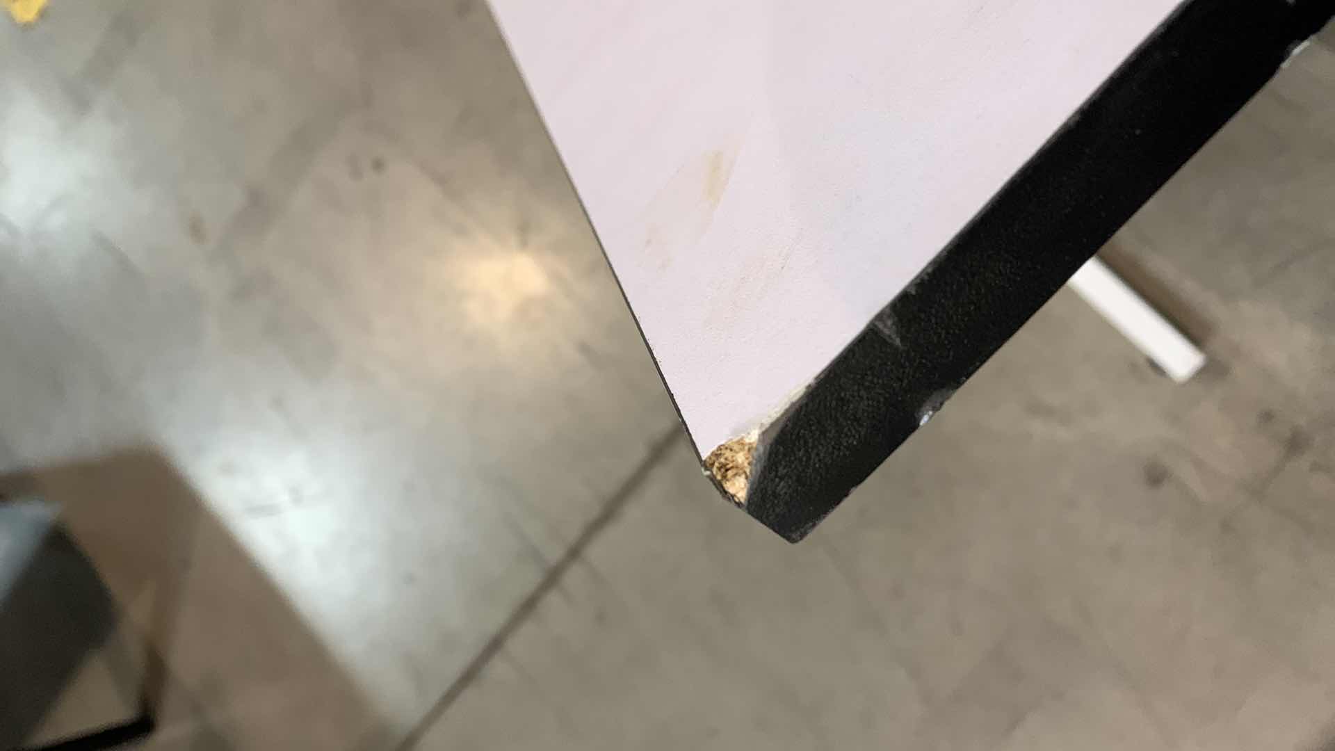 Photo 1 of SMART DRAWING WHITE TABLE 35 1/2” X 24”