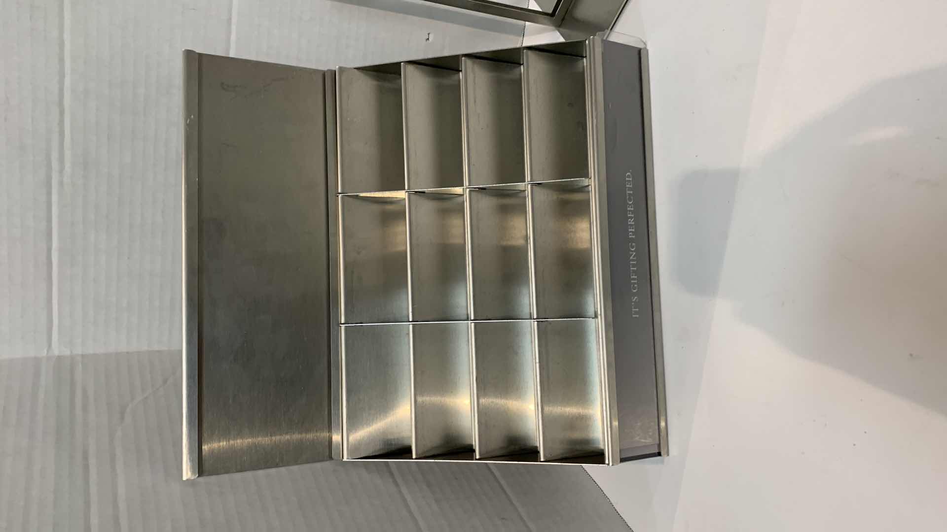 Photo 1 of METAL CARD AND SIGN HOLDERS 13” TALL