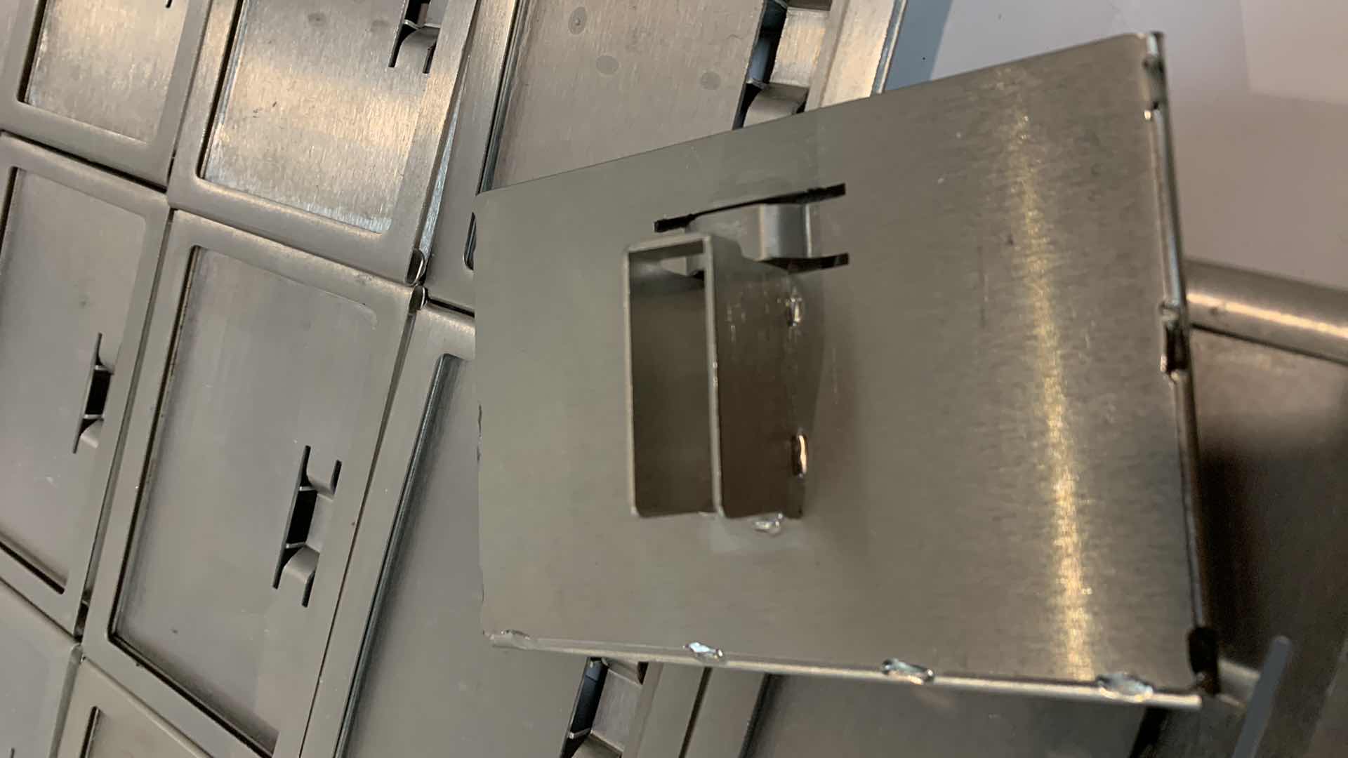 Photo 1 of NINETEEN METAL RETAIL SIGN HOLDERS 4” X 5”