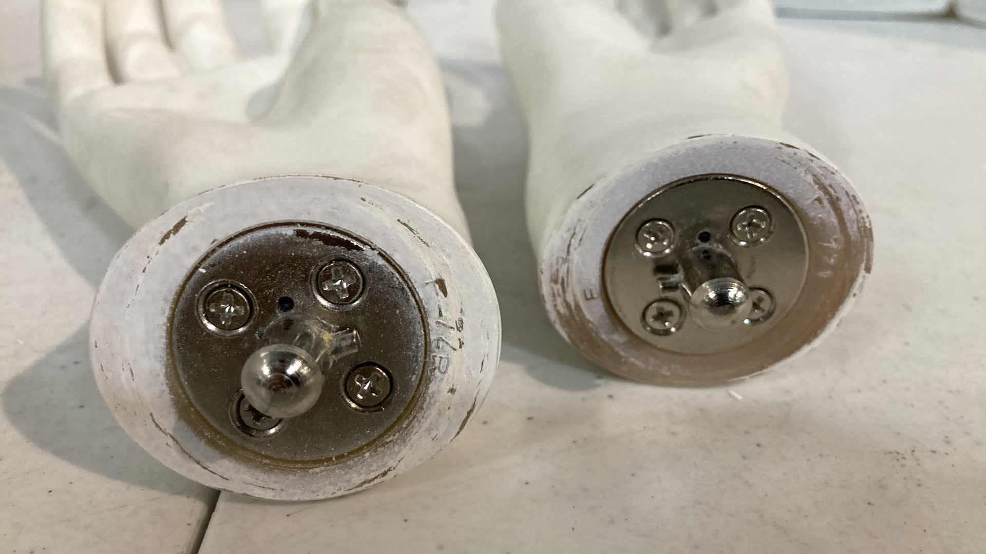 Photo 1 of FEMALE MANNEQUIN 19” LIMBS  (2) & 9” HANDS (2)