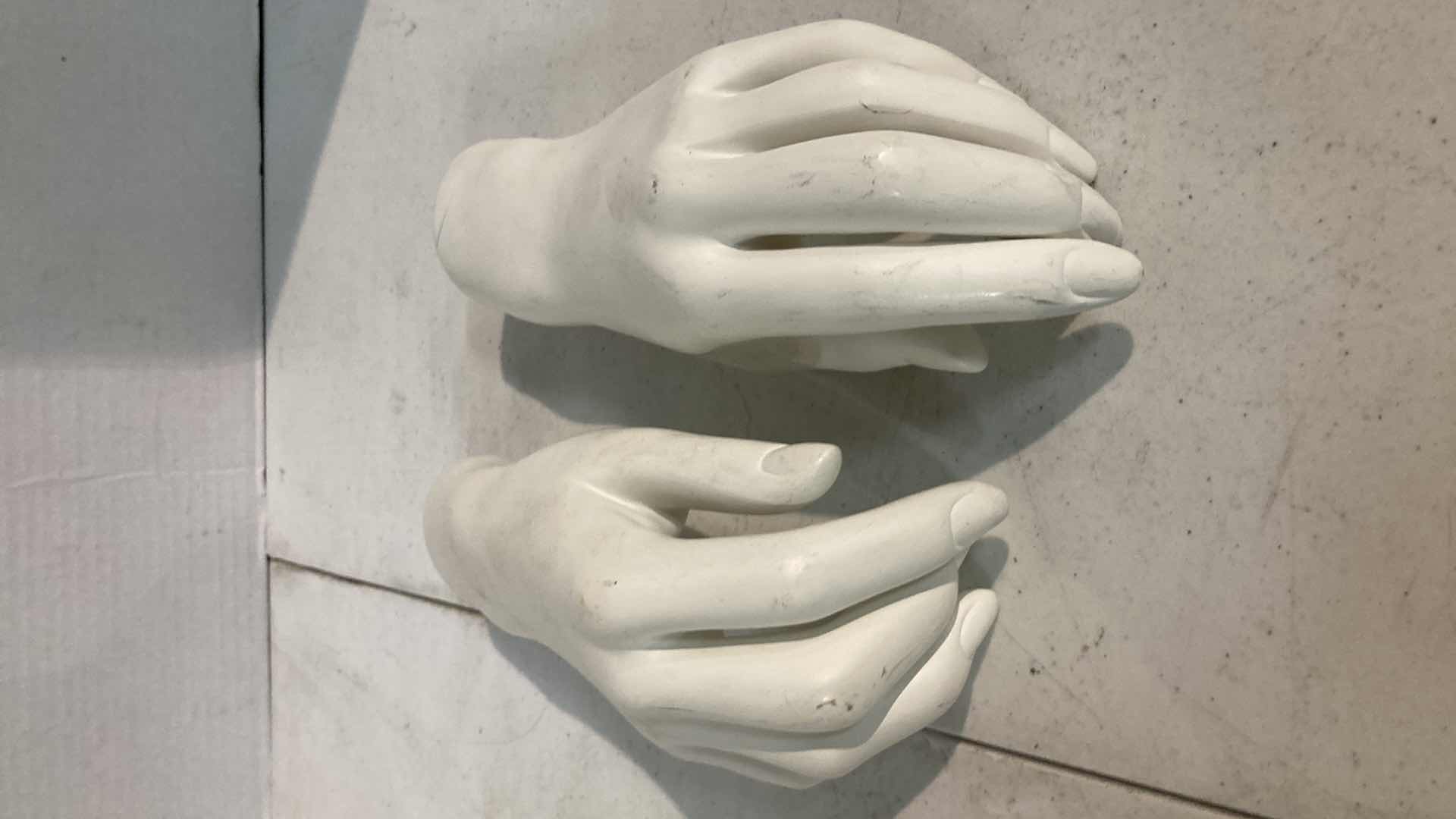 Photo 1 of FEMALE MANNEQUIN 19” LIMBS  (2) & 9” HANDS (2)