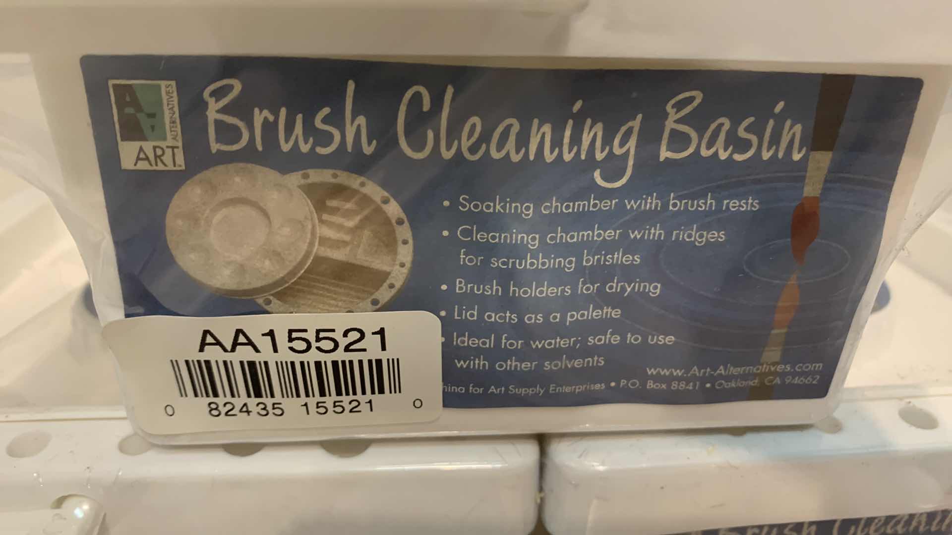 Photo 1 of NEW ART ALTERNATIVES BRUSH CLEANING BASINS (3)