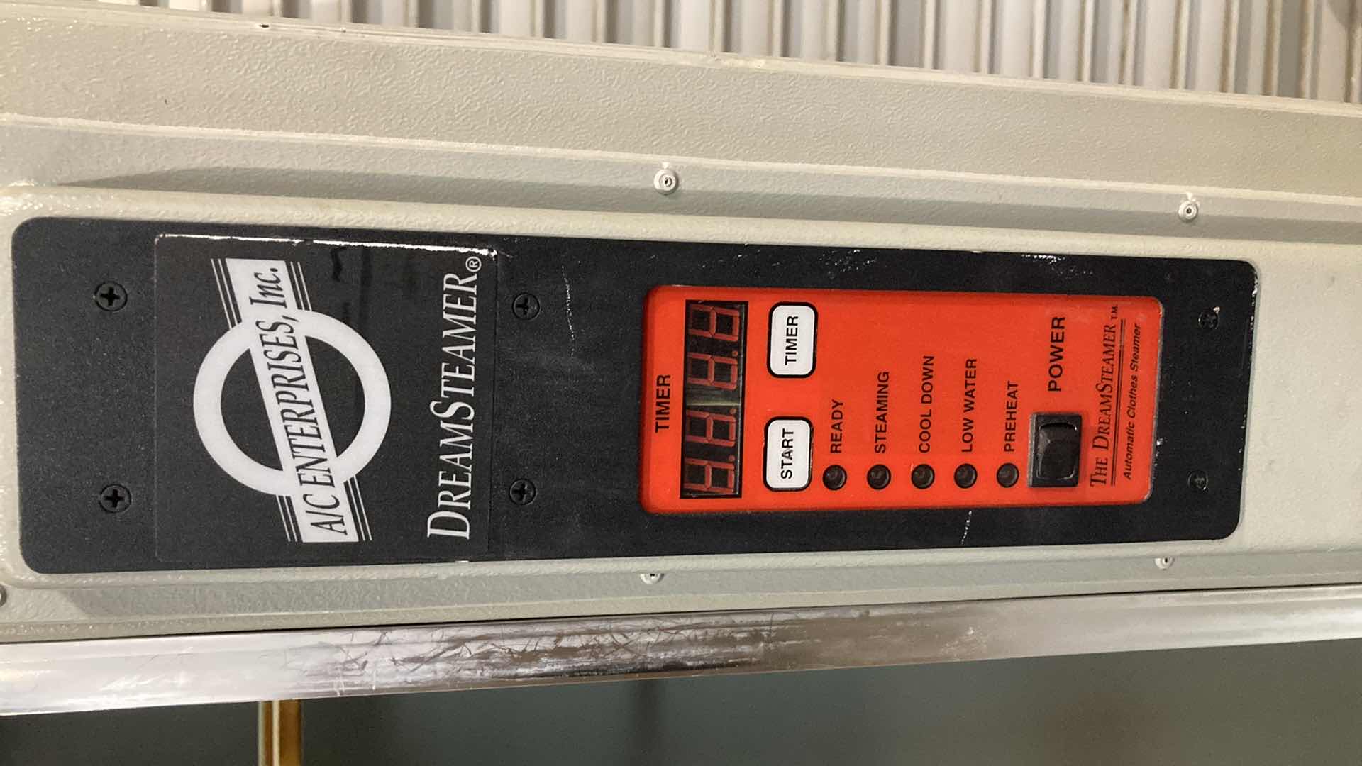 Photo 1 of AC ENTERPRISES GARMENT DREAM STEAMER MODEL 2200-308 240V