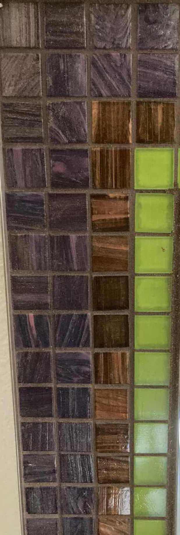 Photo 1 of NEW ELECTRIC MIRROR BUILT-IN 14.5” TV SCREEN CUSTOM MADE MOSAIC TILE FRAMED MIRROR 47.75” X 2” H38.5”