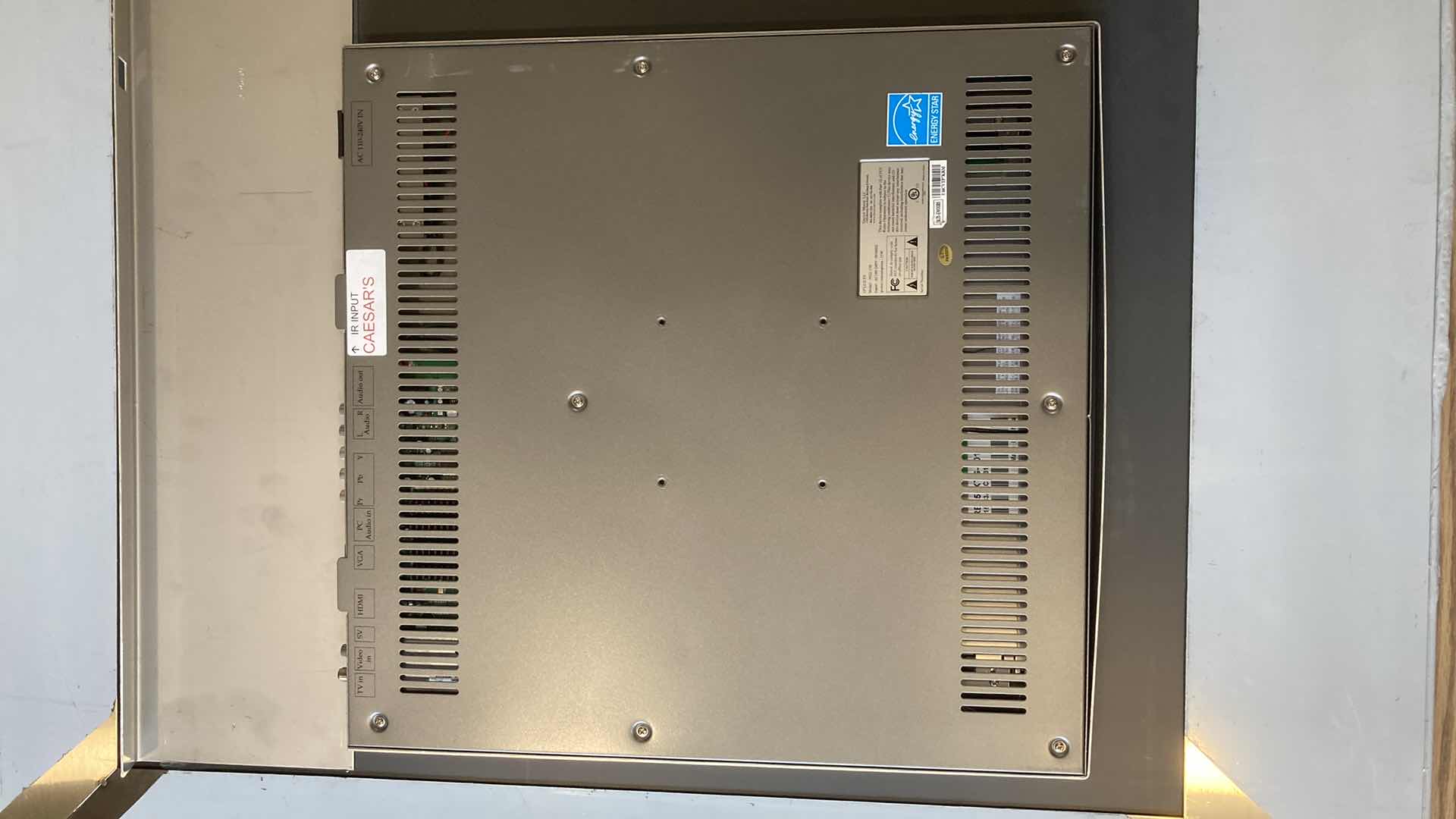 Photo 6 of NEW ELECTRIC MIRROR BUILT-IN 15” LCD TV SCREEN CUSTOM MADE MOSAIC TILE FRAMED MIRROR 47.75” X 2” H38.5”