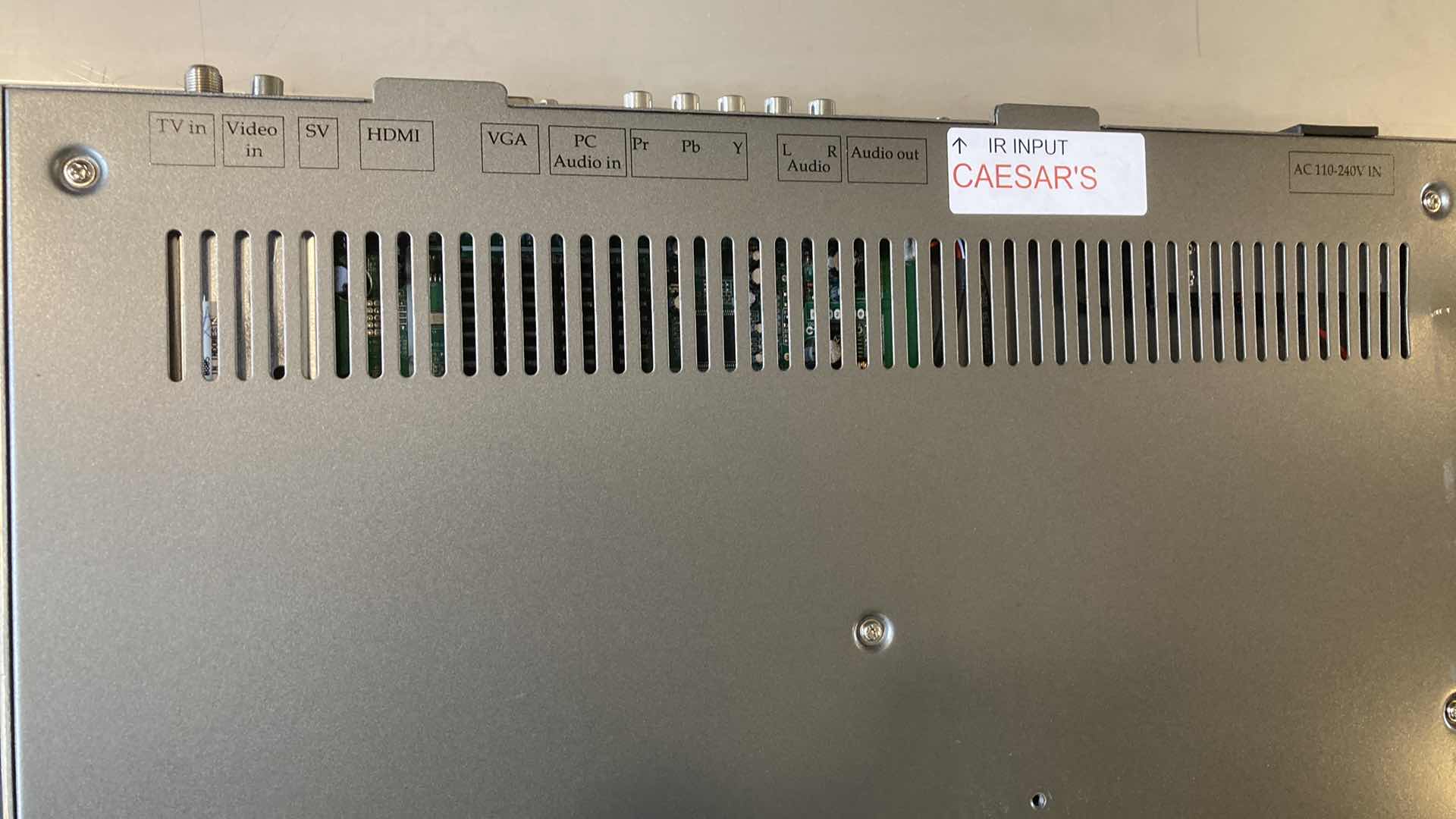 Photo 7 of NEW ELECTRIC MIRROR BUILT-IN 15” LCD TV SCREEN CUSTOM MADE MOSAIC TILE FRAMED MIRROR 47.75” X 2” H38.5”