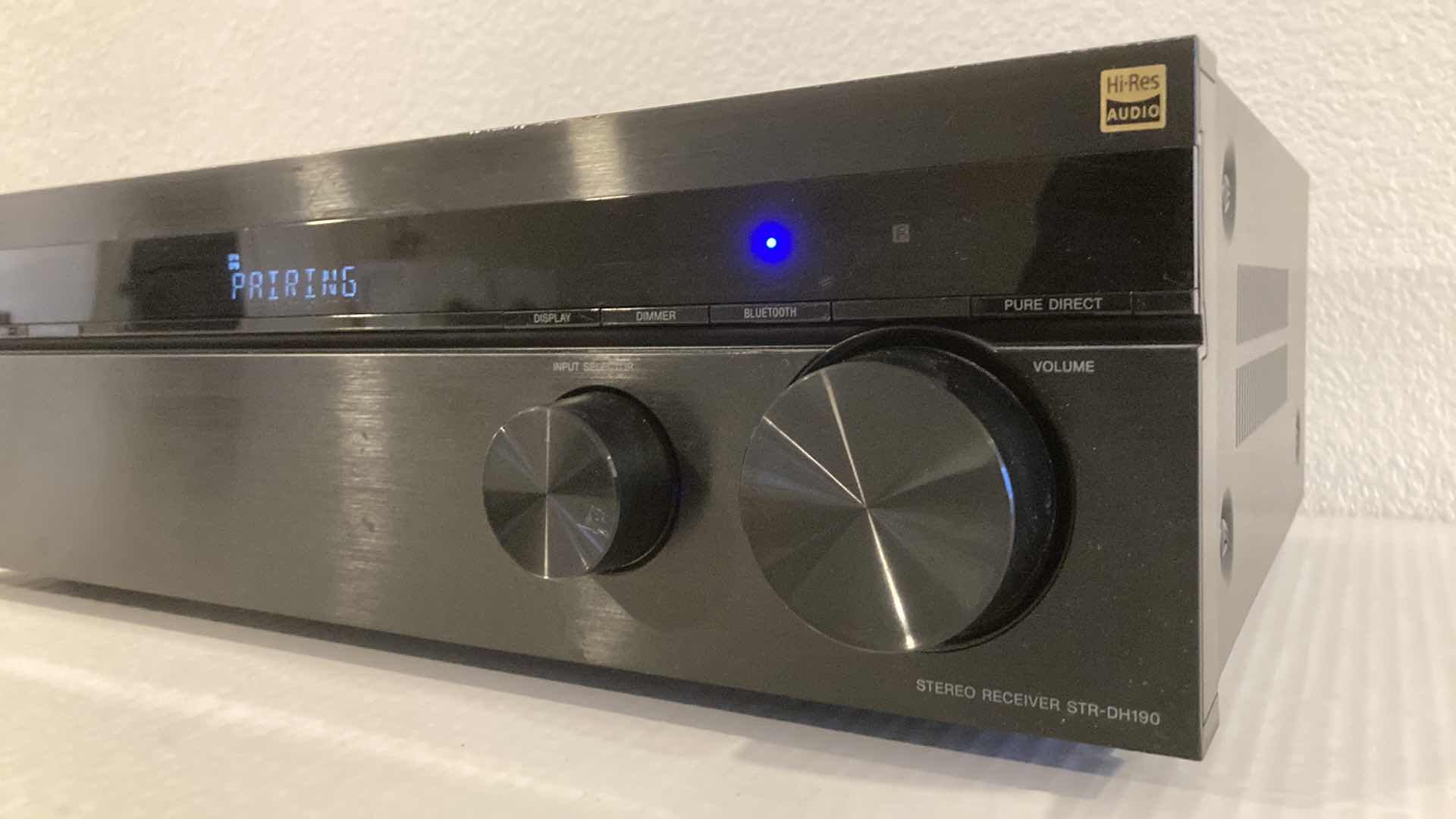 Photo 3 of SONY STEREO RECEIVER MODEL STR-DH190