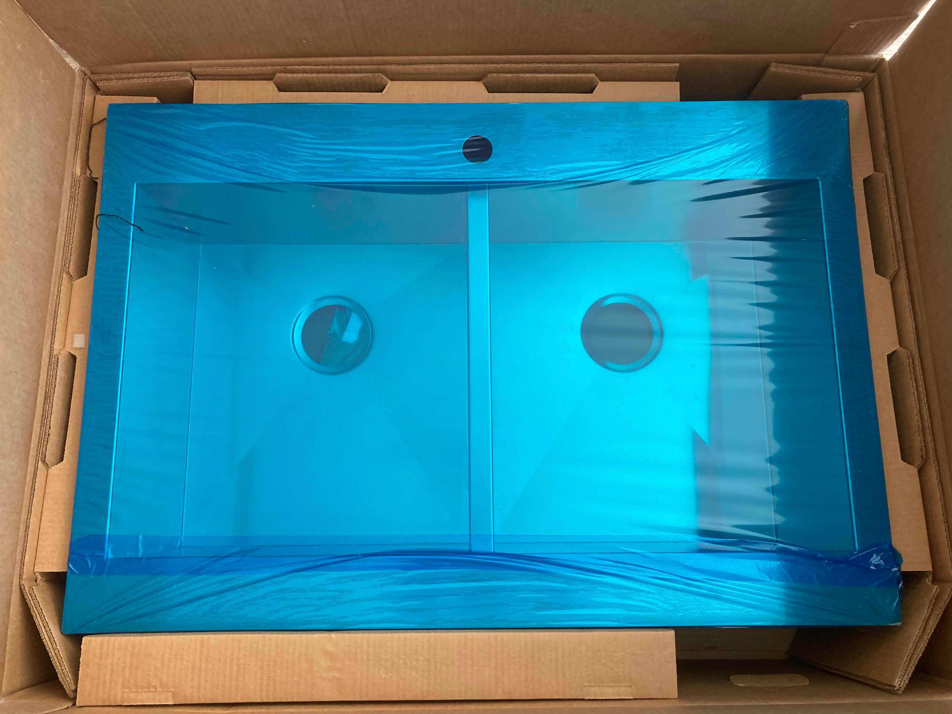 Photo 1 of NEW KOHLER VAULT DOUBLE BASIN APRON FRONT 36” STAINLESS STEEL SINK MODEL 3944-1-NA