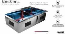 Photo 1 of NEW KOHLER VAULT DOUBLE BASIN APRON FRONT 36” STAINLESS STEEL SINK MODEL 3944-1-NA