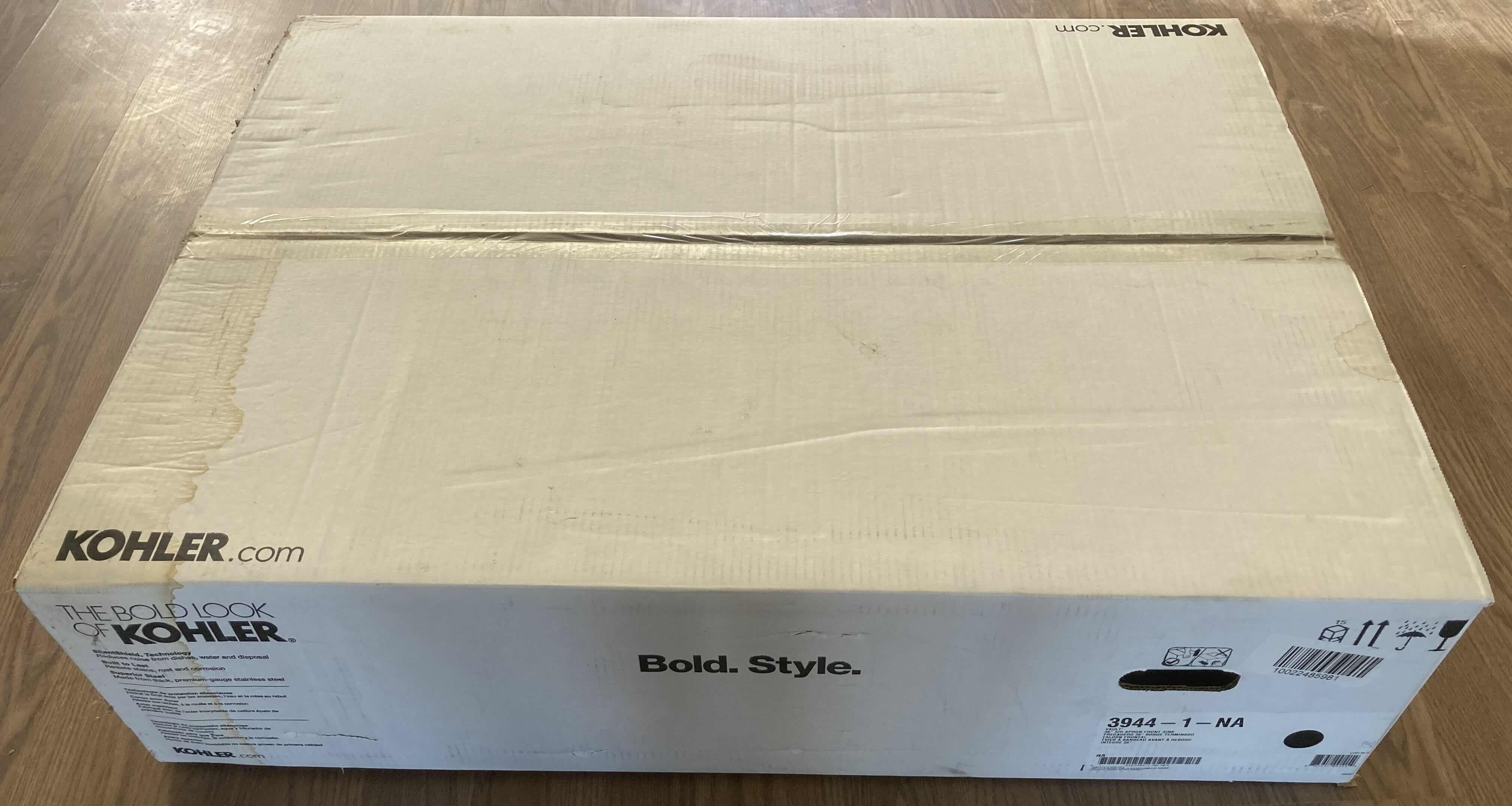 Photo 1 of NEW KOHLER VAULT DOUBLE BASIN APRON FRONT 36” STAINLESS STEEL SINK MODEL 3944-1-NA