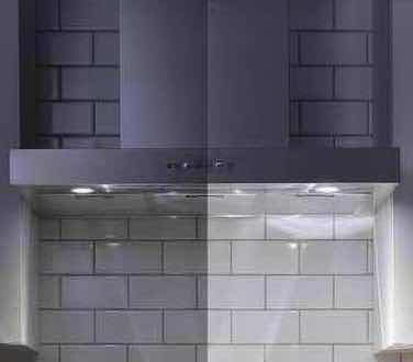 Photo 1 of GE 30” WALL MOUNT STAINLESS STEEL RANGE HOOD W LED LIGHT MODEL UVW8301SL1SS (FACTORY SEALED)