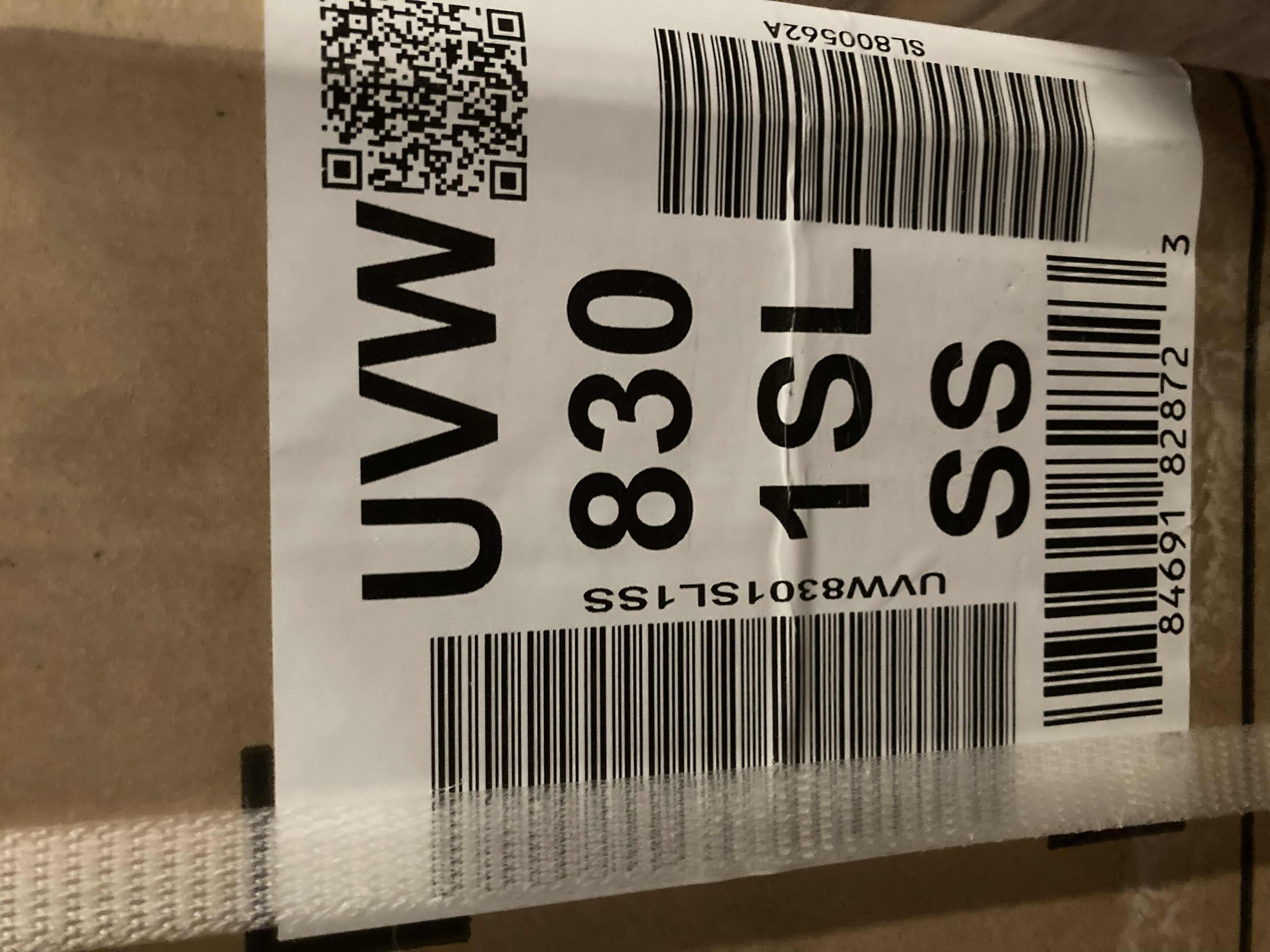 Photo 1 of GE 30” WALL MOUNT STAINLESS STEEL RANGE HOOD W LED LIGHT MODEL UVW8301SL1SS (FACTORY SEALED)