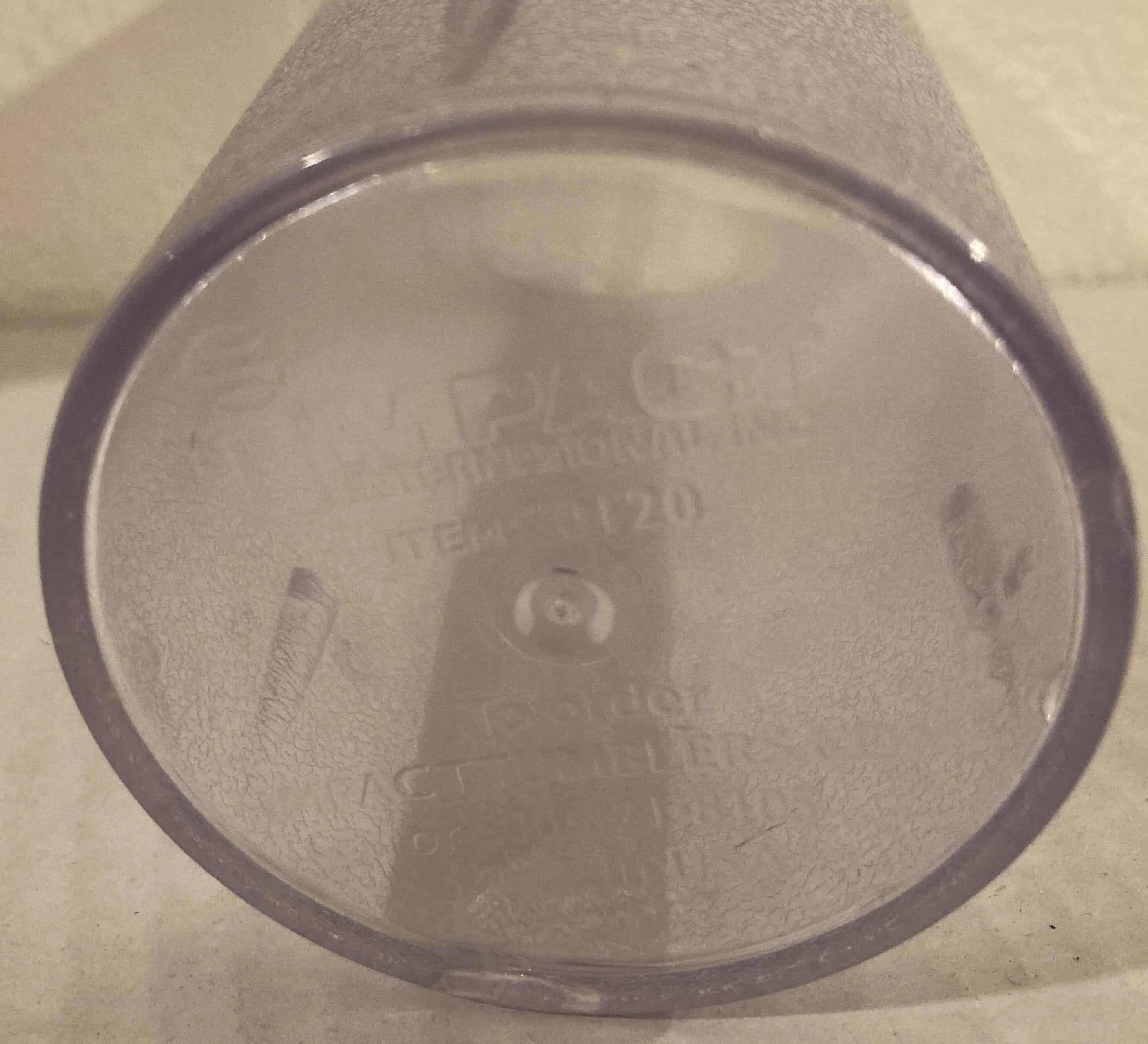 Photo 1 of IMPACT INTERNATIONAL CLASSIC PEPSI COLA LOGO PLASTIC TUMBLER BAR CUPS 20FLOZ (10)