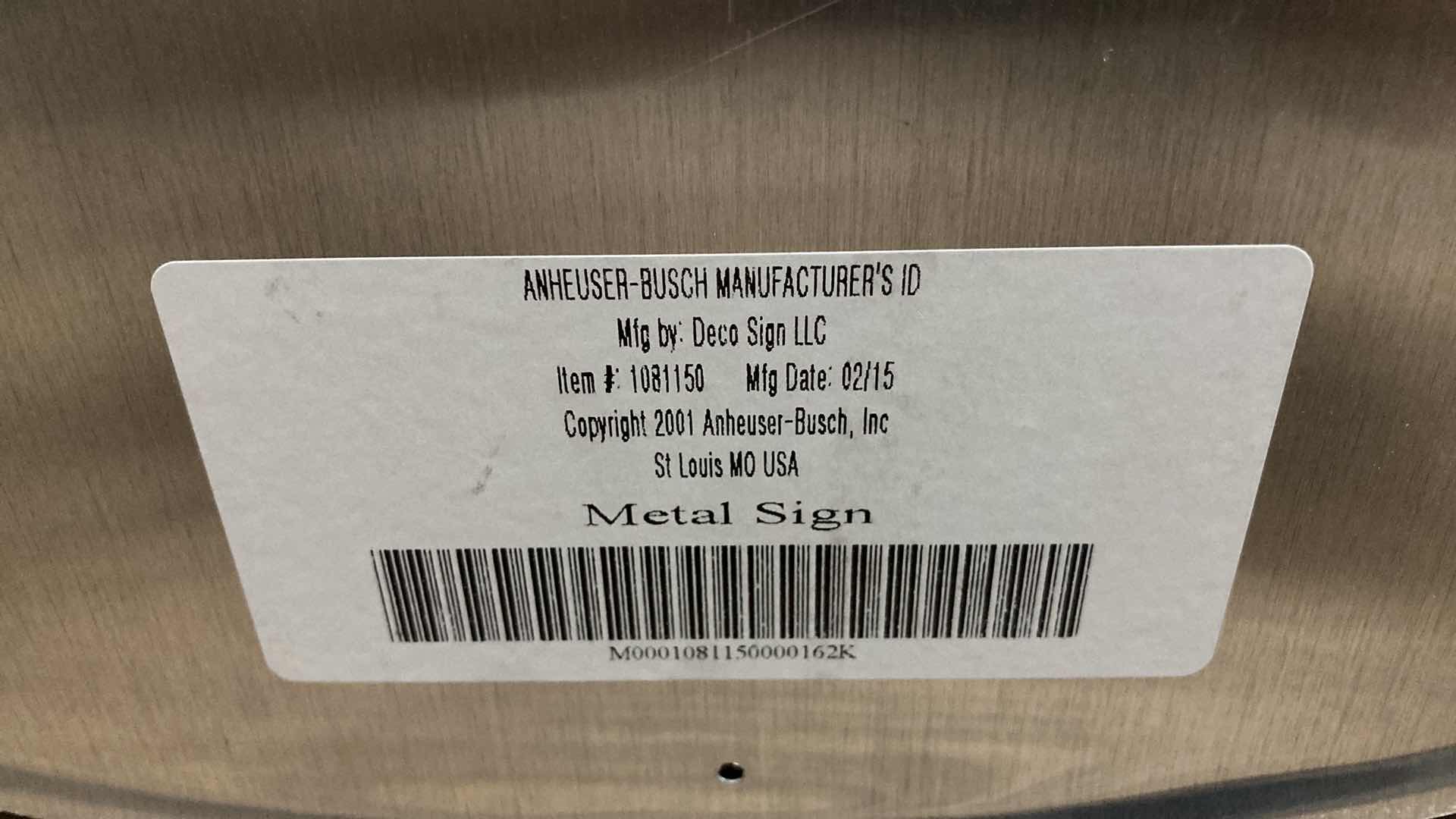 Photo 1 of BUD LIGHT MARCH TO WHATEVER TIN SIGN 29.25” X 26”