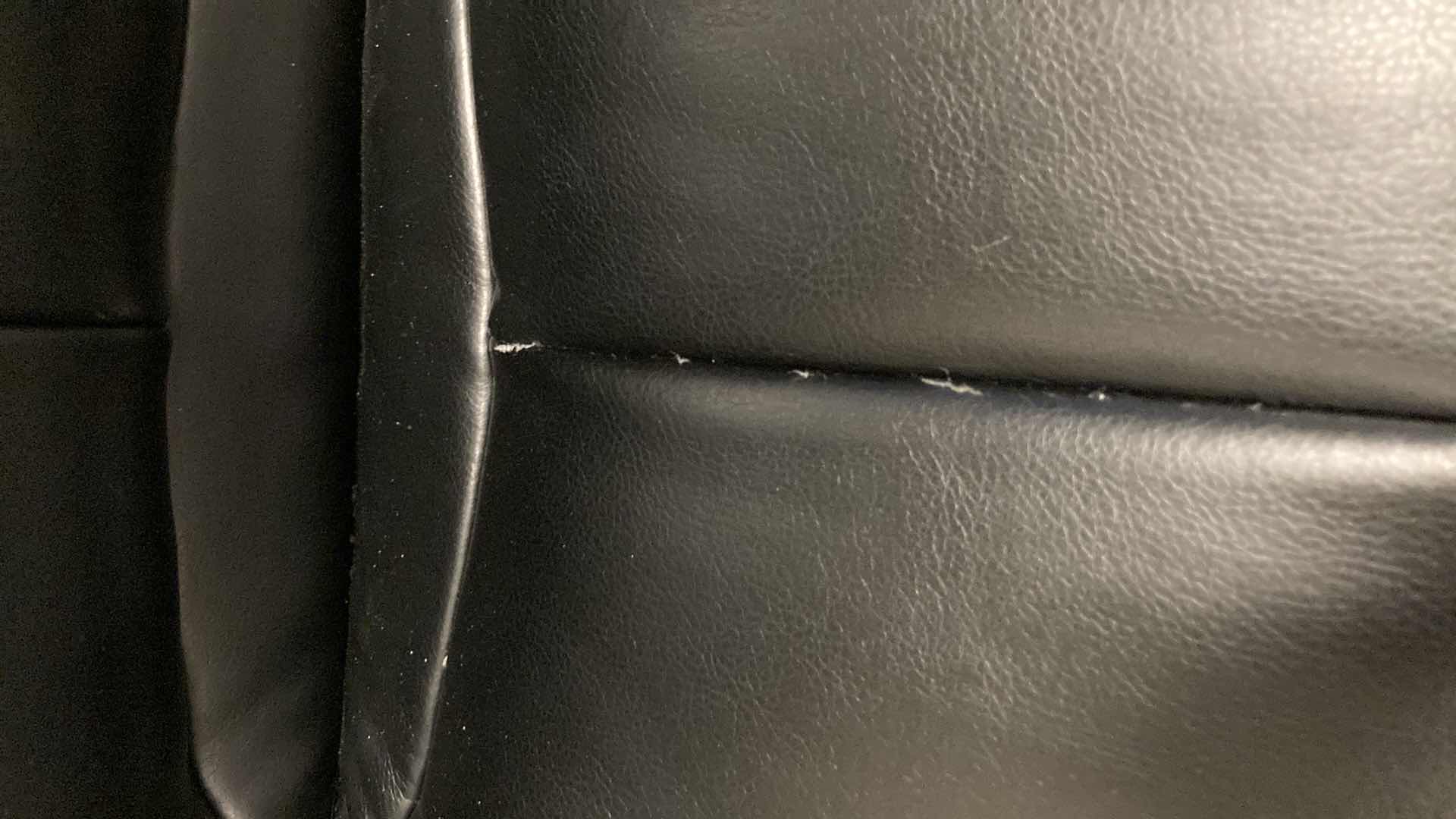 Photo 12 of BRAIRD ERGONOMIC BONDED LEATHER SWIVEL ROLLING OFFICE CHAIR 27.8” X 31.1” H43.9-50”